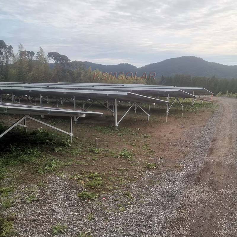 3.6MW Aluminum Solar Mounting System in Japan