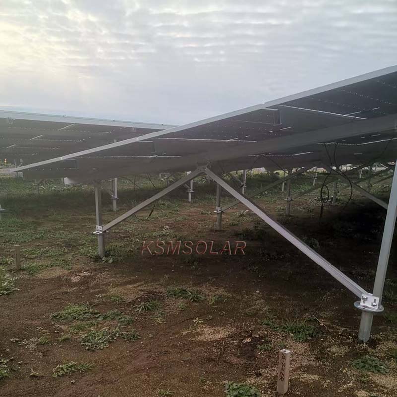 3.6MW Aluminum Solar Mounting System in Japan