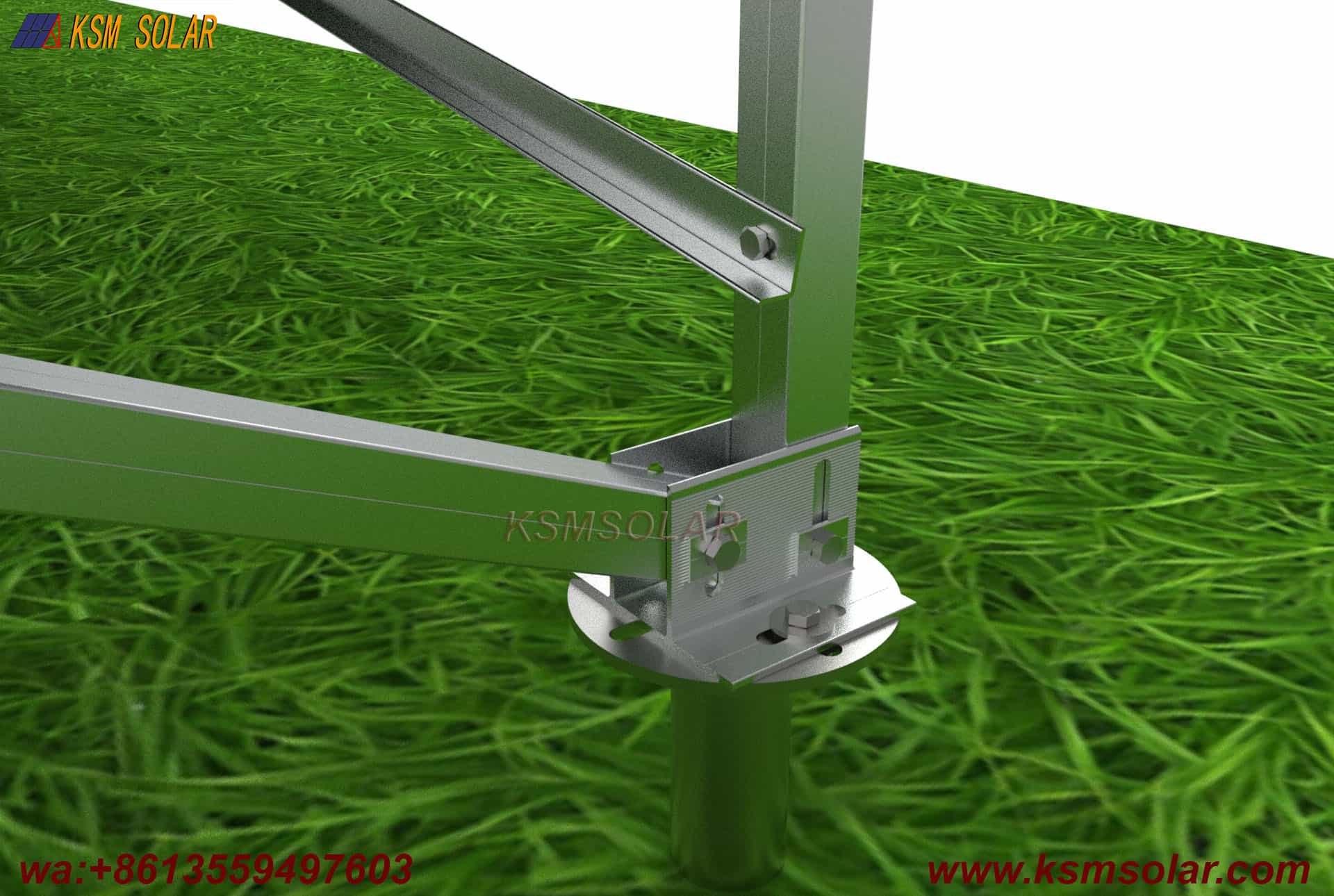 Aluminum W-Type Solar Mounting System