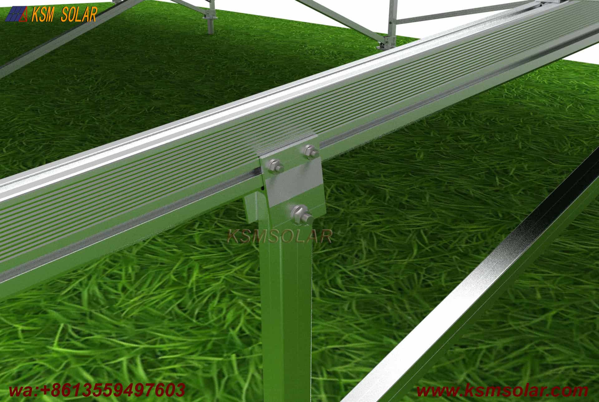 Aluminum W-Type Solar Mounting System