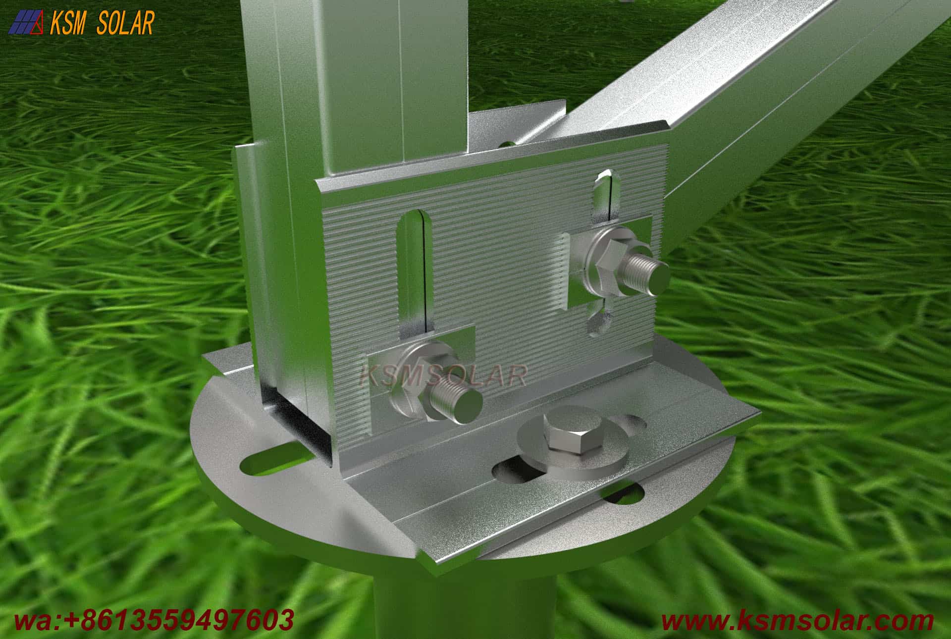 Aluminum W-Type Solar Mounting System
