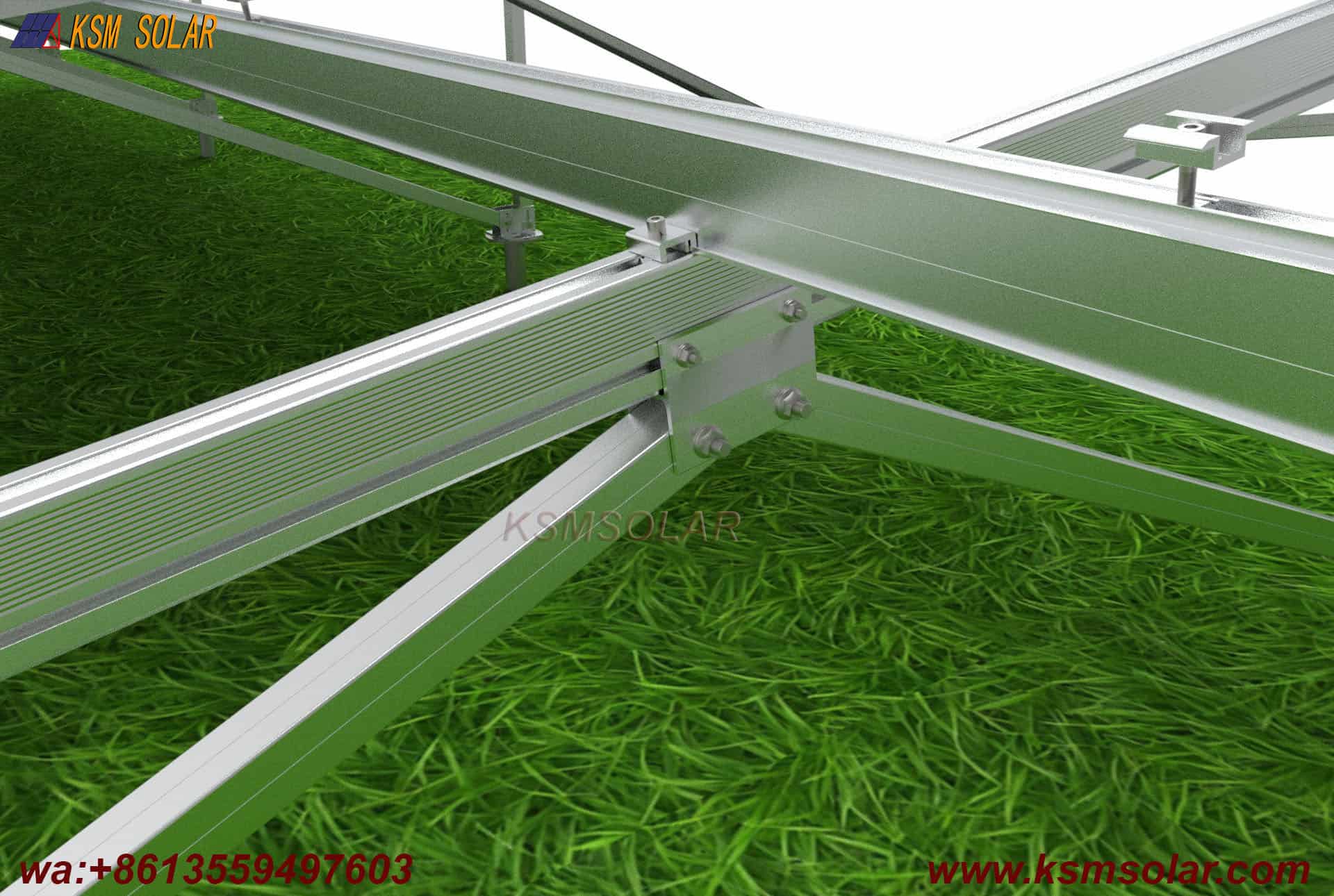 Aluminum W-Type Solar Mounting System