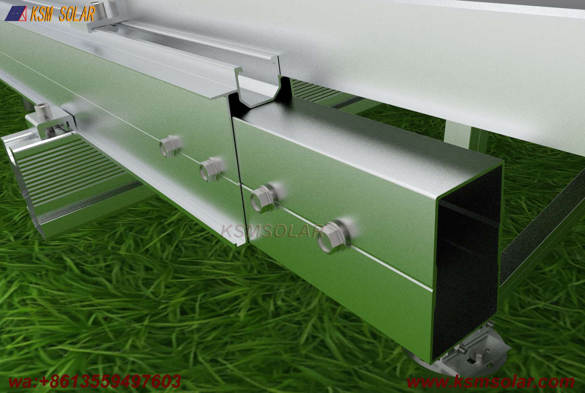 Aluminum W-Type Solar Mounting System