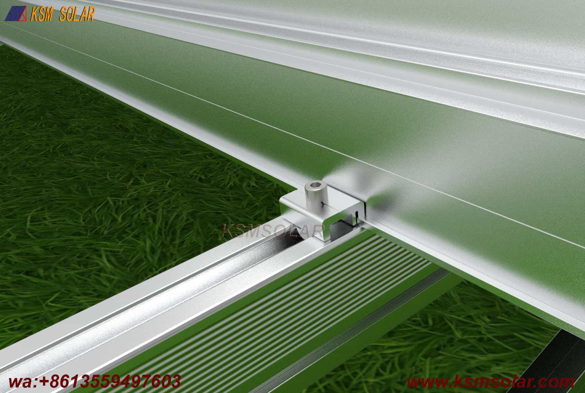 Aluminum W-Type Solar Mounting System