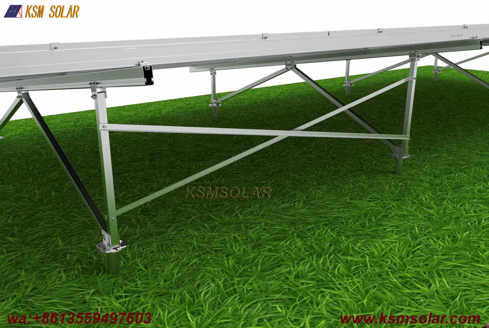 Aluminum W-Type Solar Mounting System