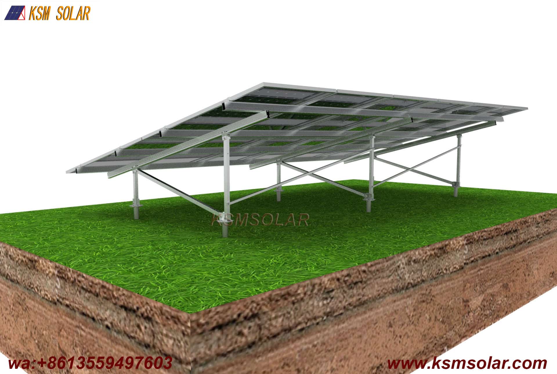 Aluminum N-Type Photovoltaic Mount System