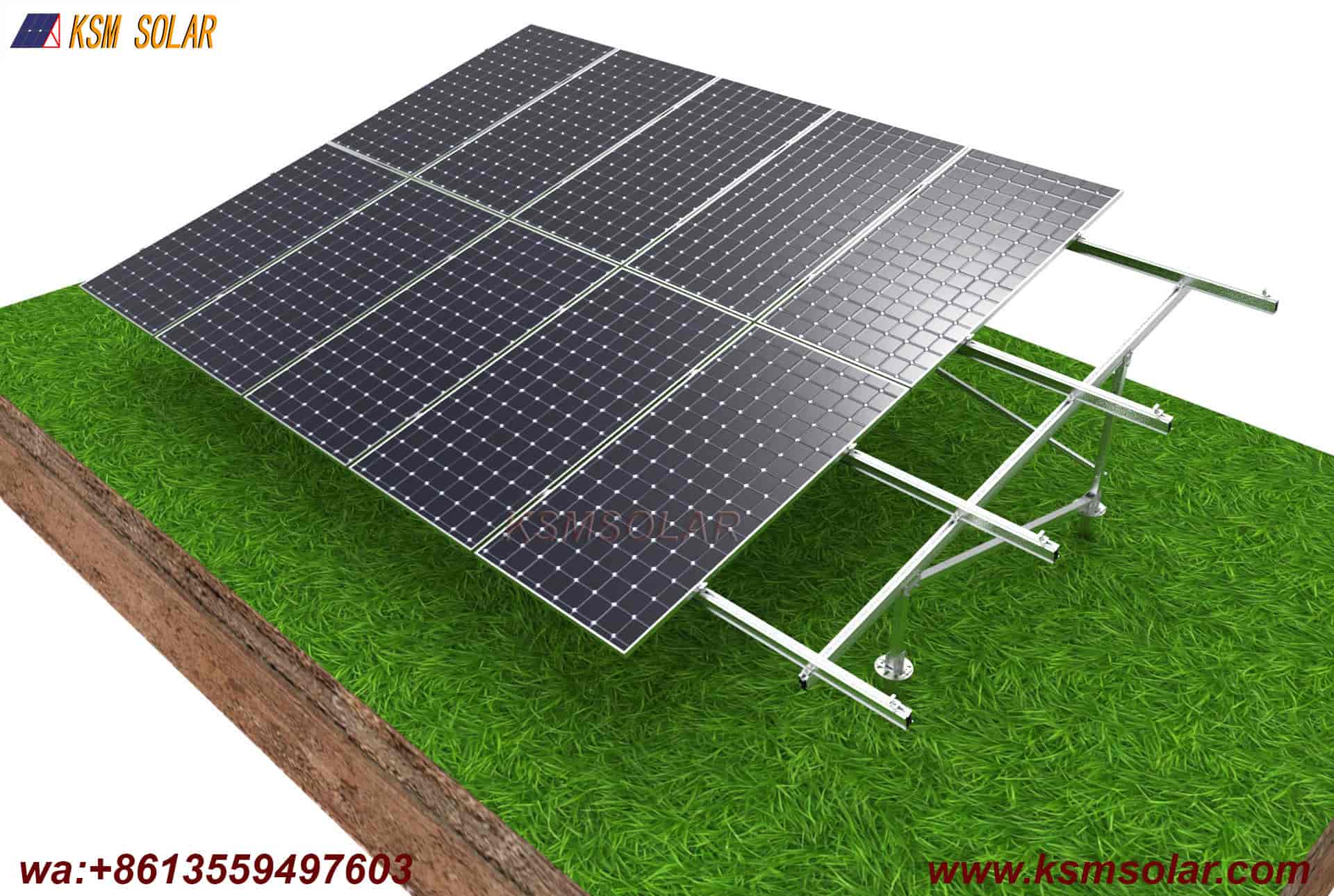 Aluminum N-Type Photovoltaic Mount System