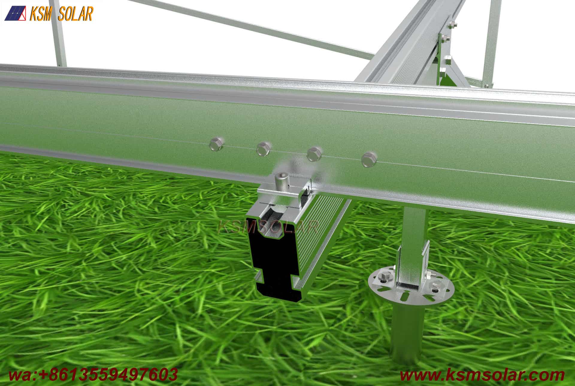 Aluminum N-Type Photovoltaic Mount System