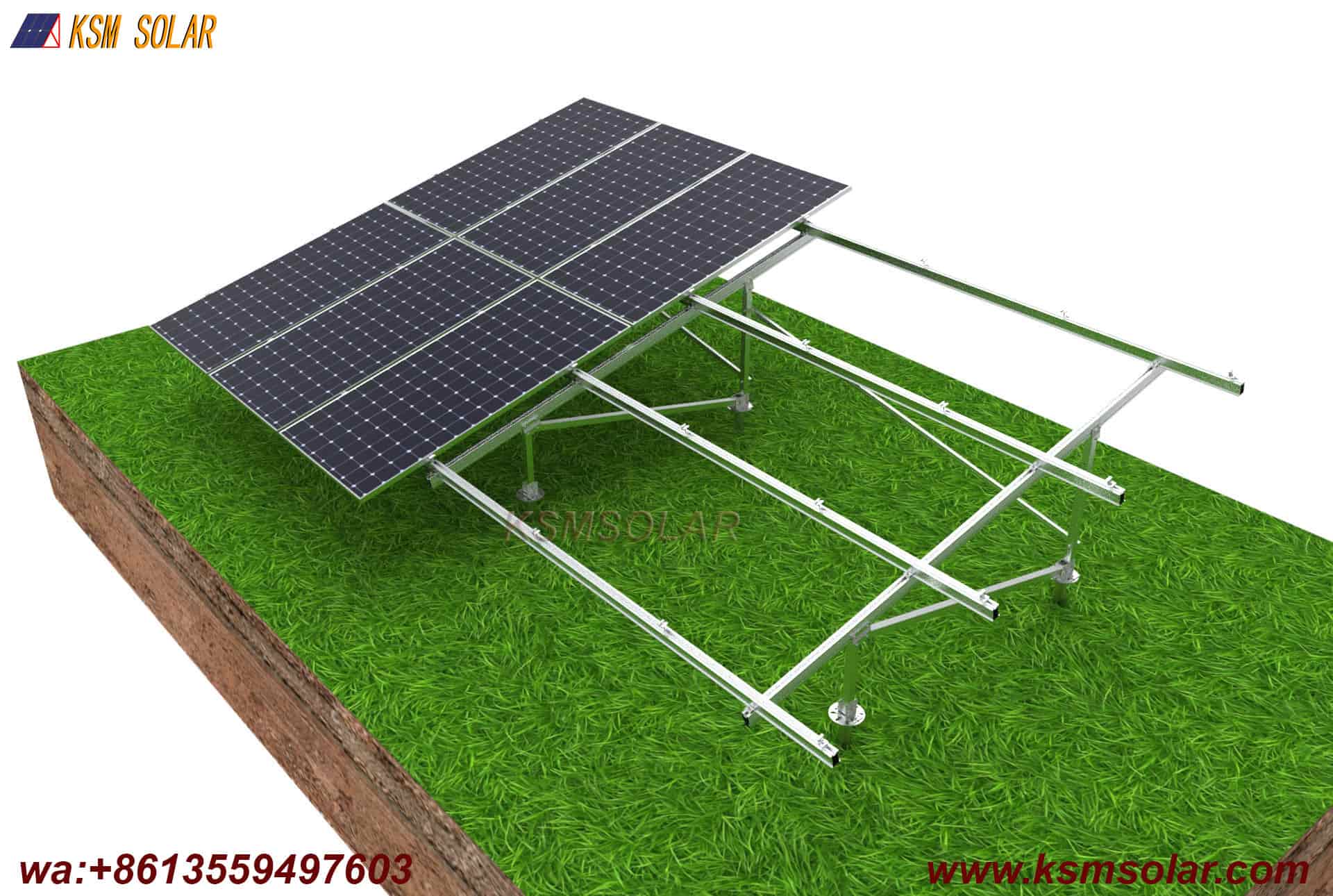 Aluminum N-Type Photovoltaic Mount System