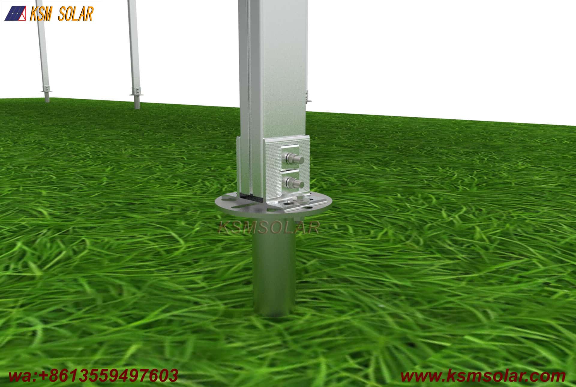 Aluminum Agricultural Solar Mount System
