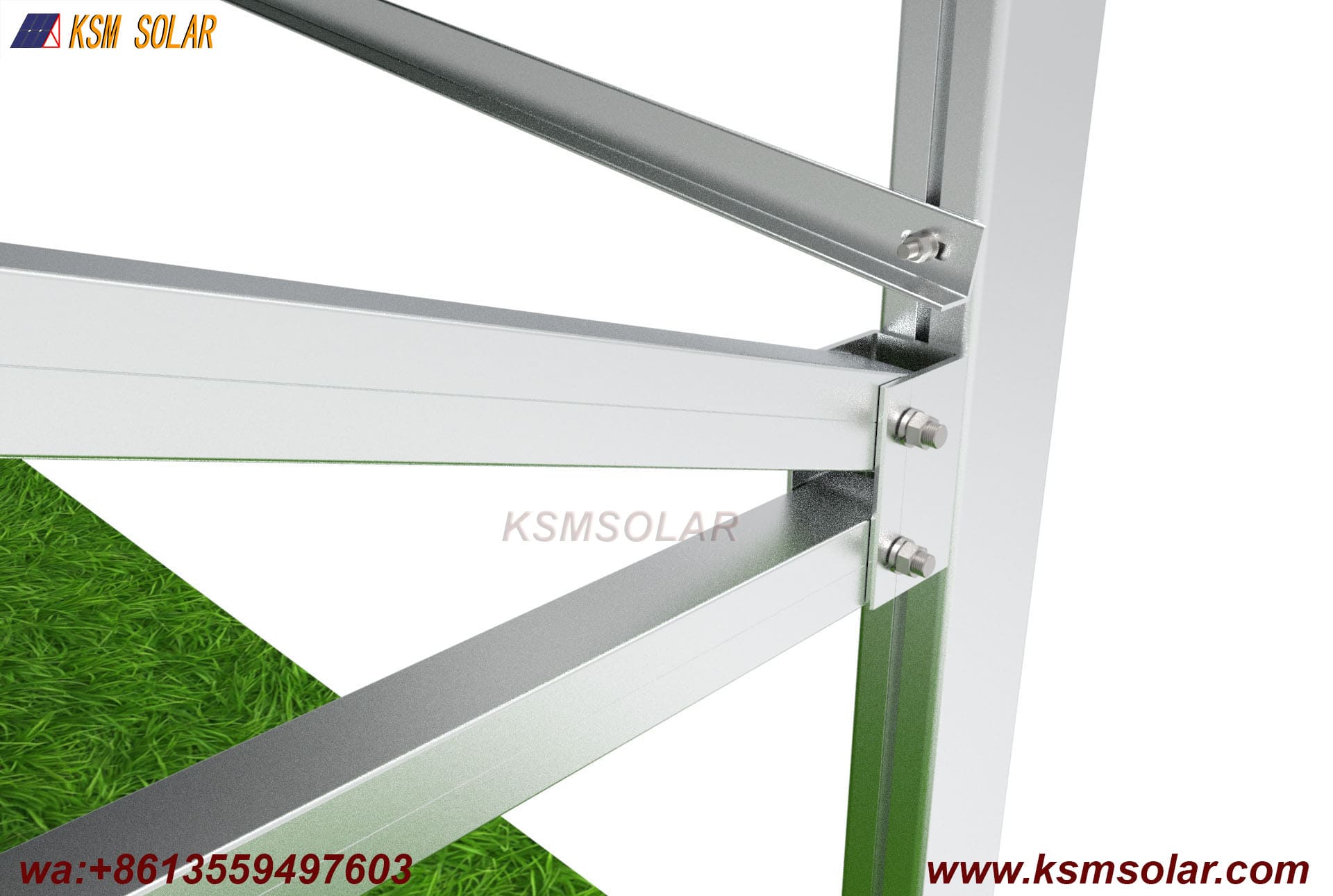 Aluminum Agricultural Solar Mount System