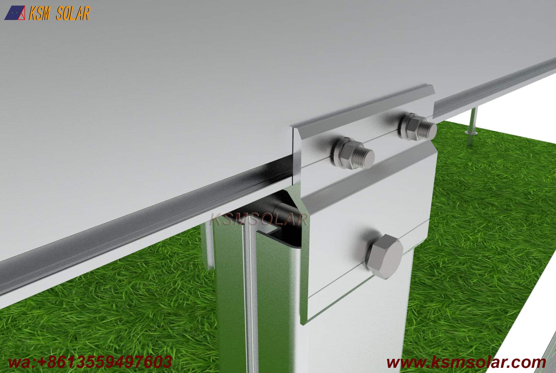 Splicing Solar Agricultural Aluminum Bracket