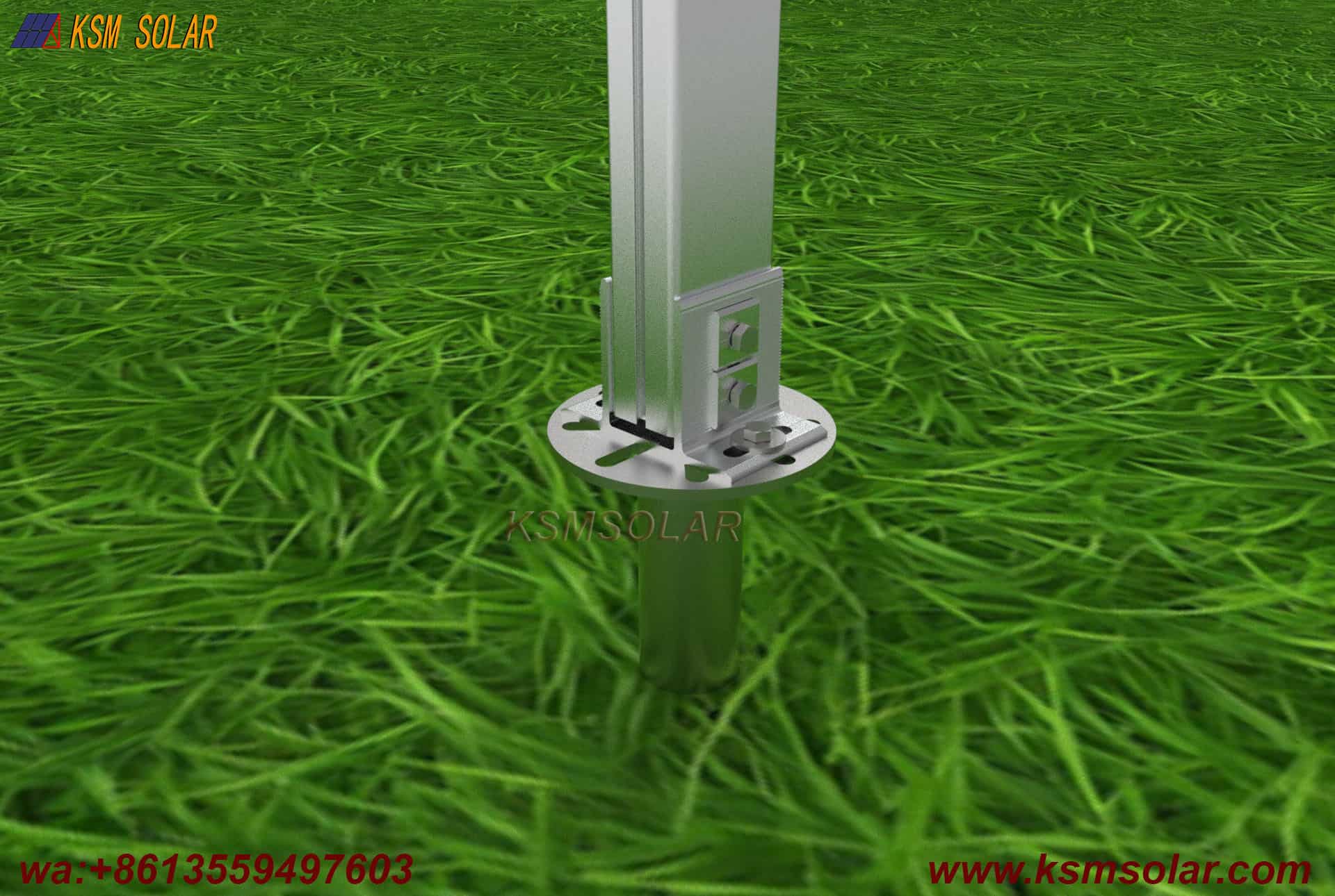 Splicing Solar Agricultural Aluminum Bracket