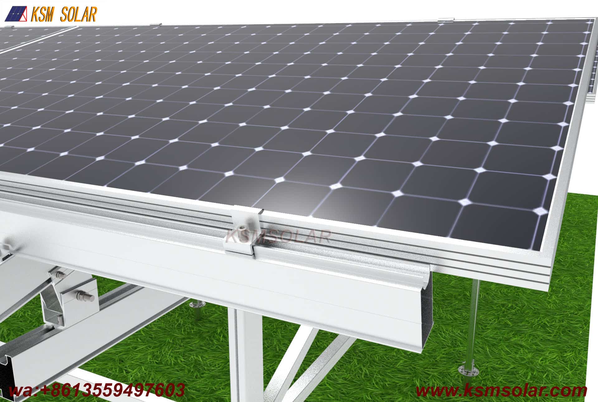Splicing Solar Agricultural Aluminum Bracket