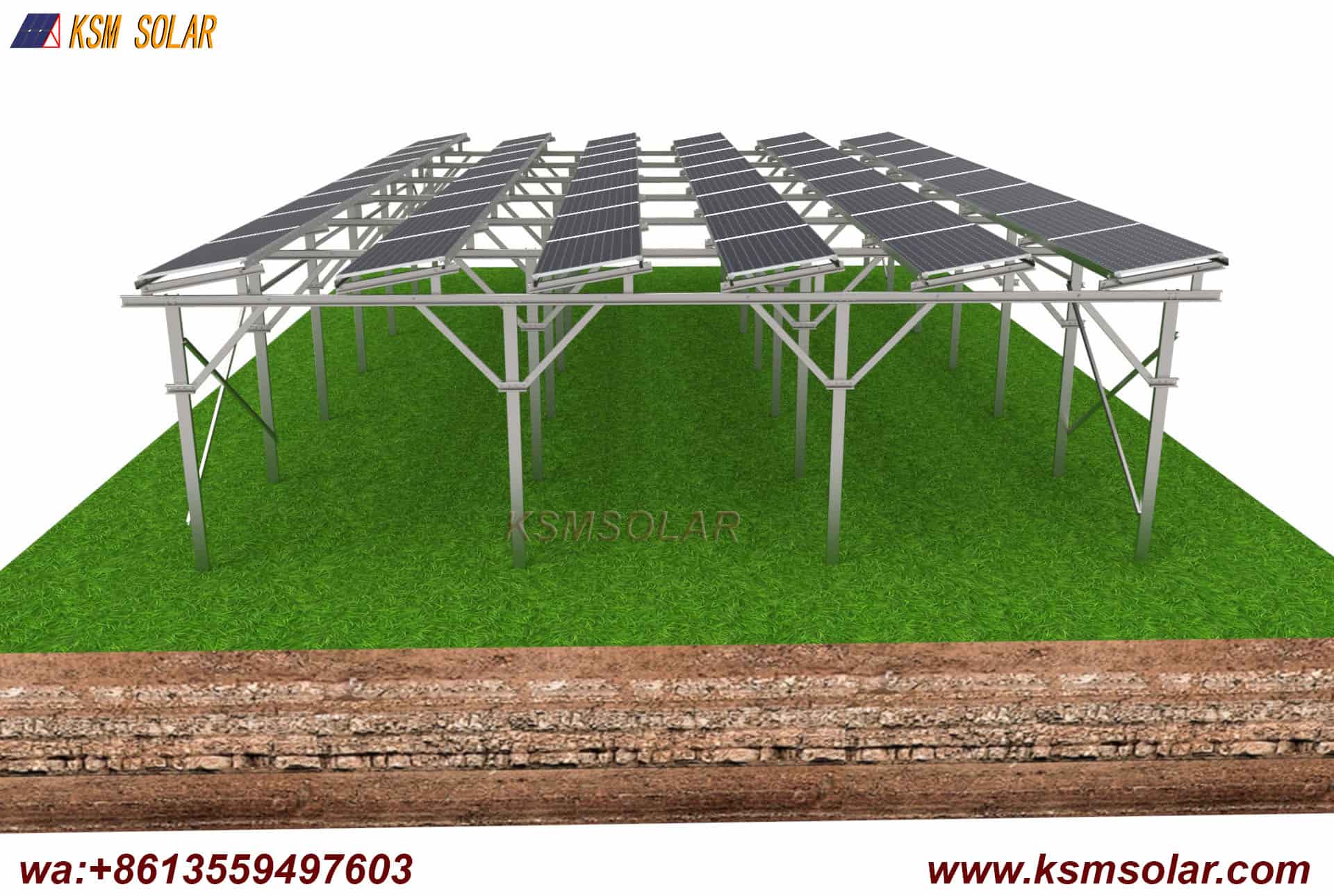 ZAM Steel Agricultural Photovoltaic System