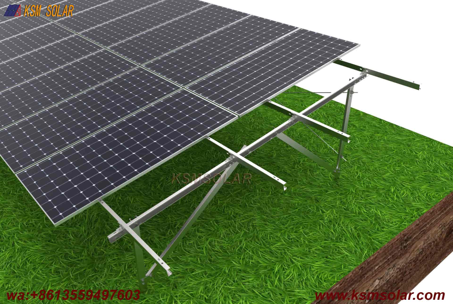 ZAM Pile Foundation Solar Mount System