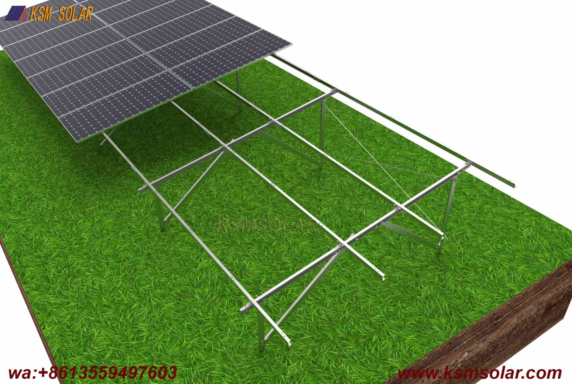 ZAM Pile Foundation Solar Mount System