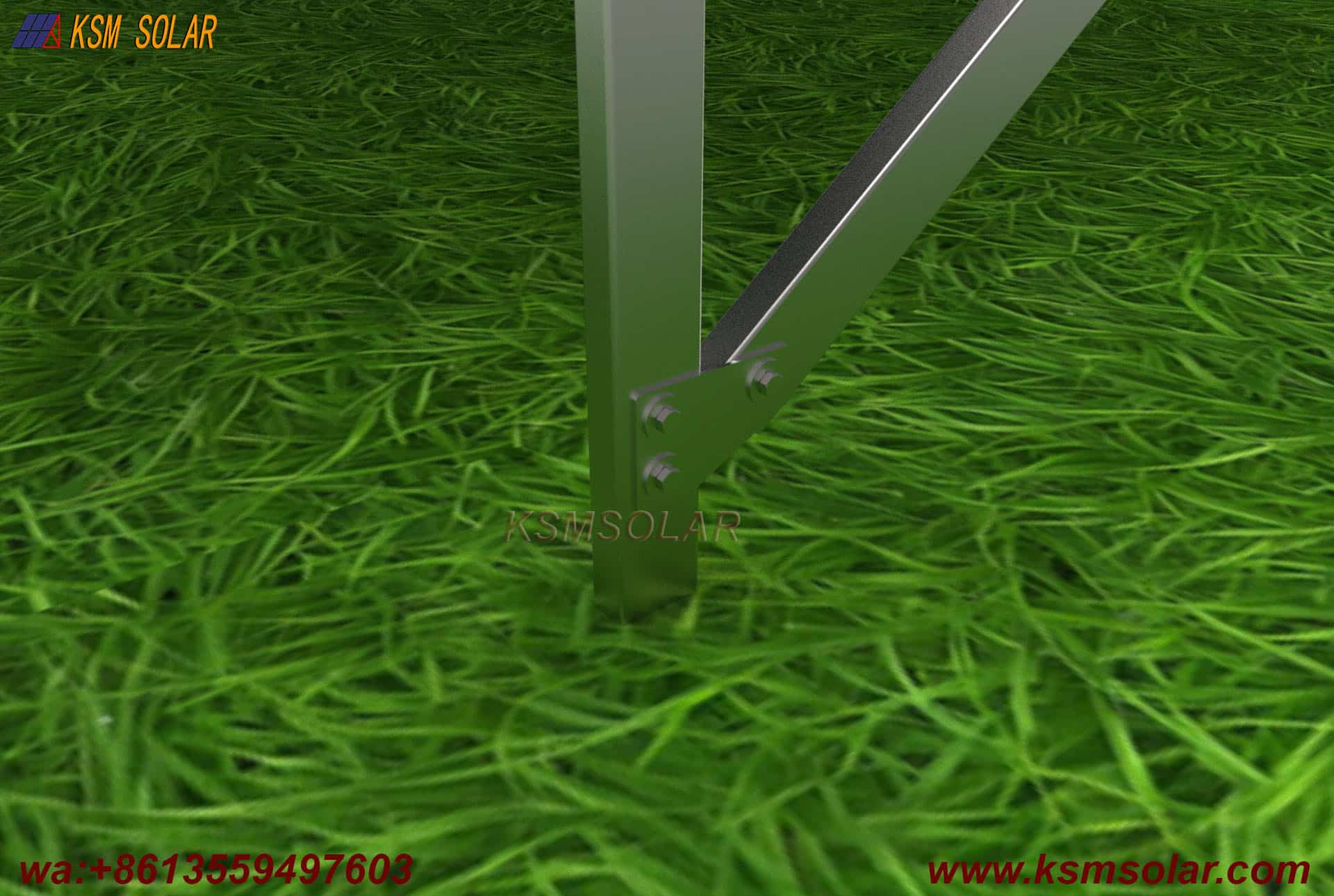 ZAM Pile Foundation Solar Mount System