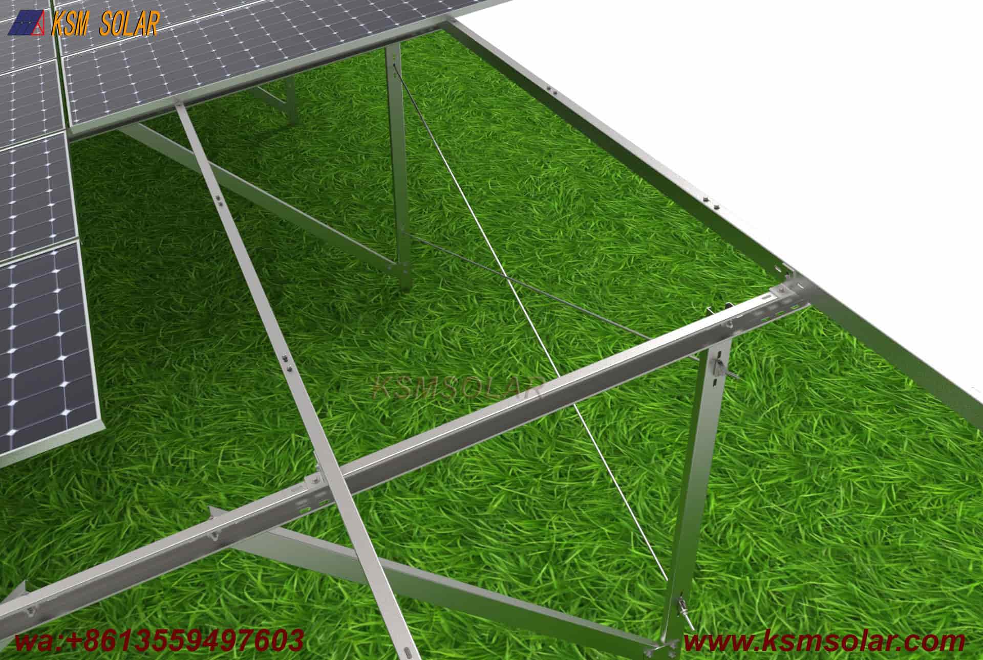 ZAM Pile Foundation Solar Mount System
