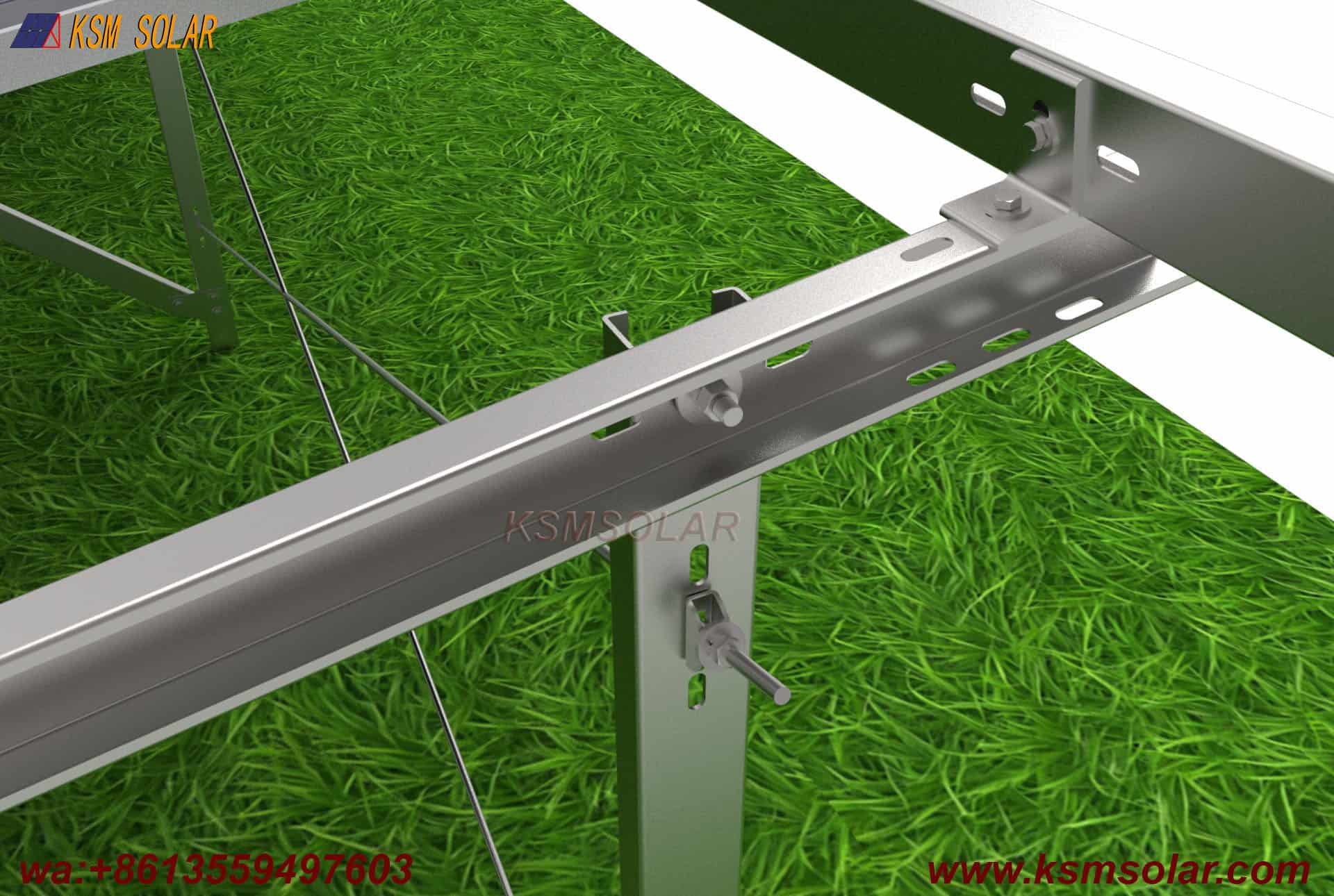 ZAM Pile Foundation Solar Mount System