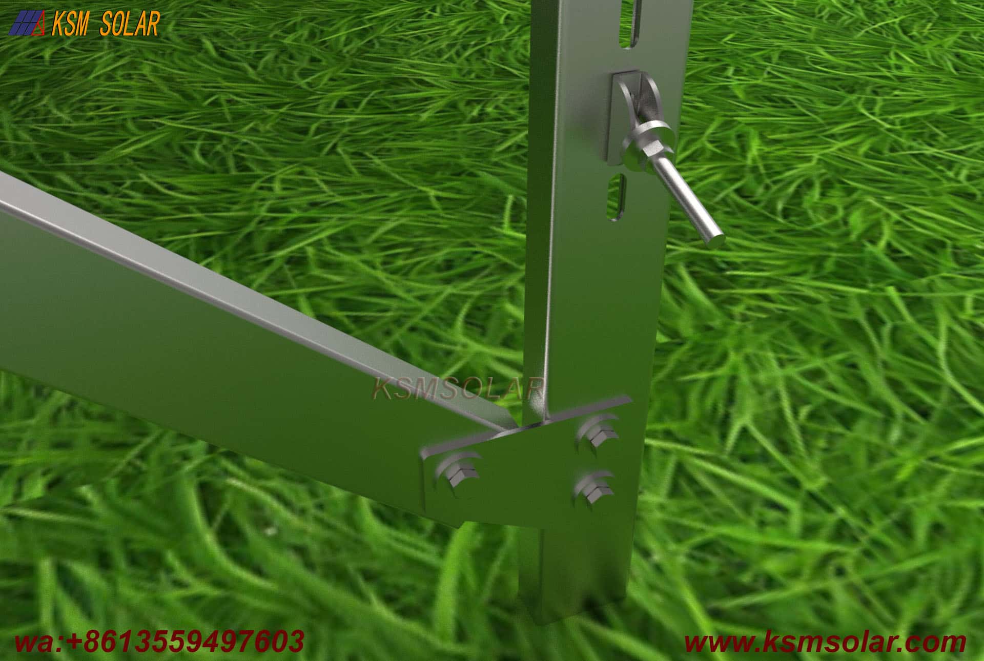 ZAM Pile Foundation Solar Mount System