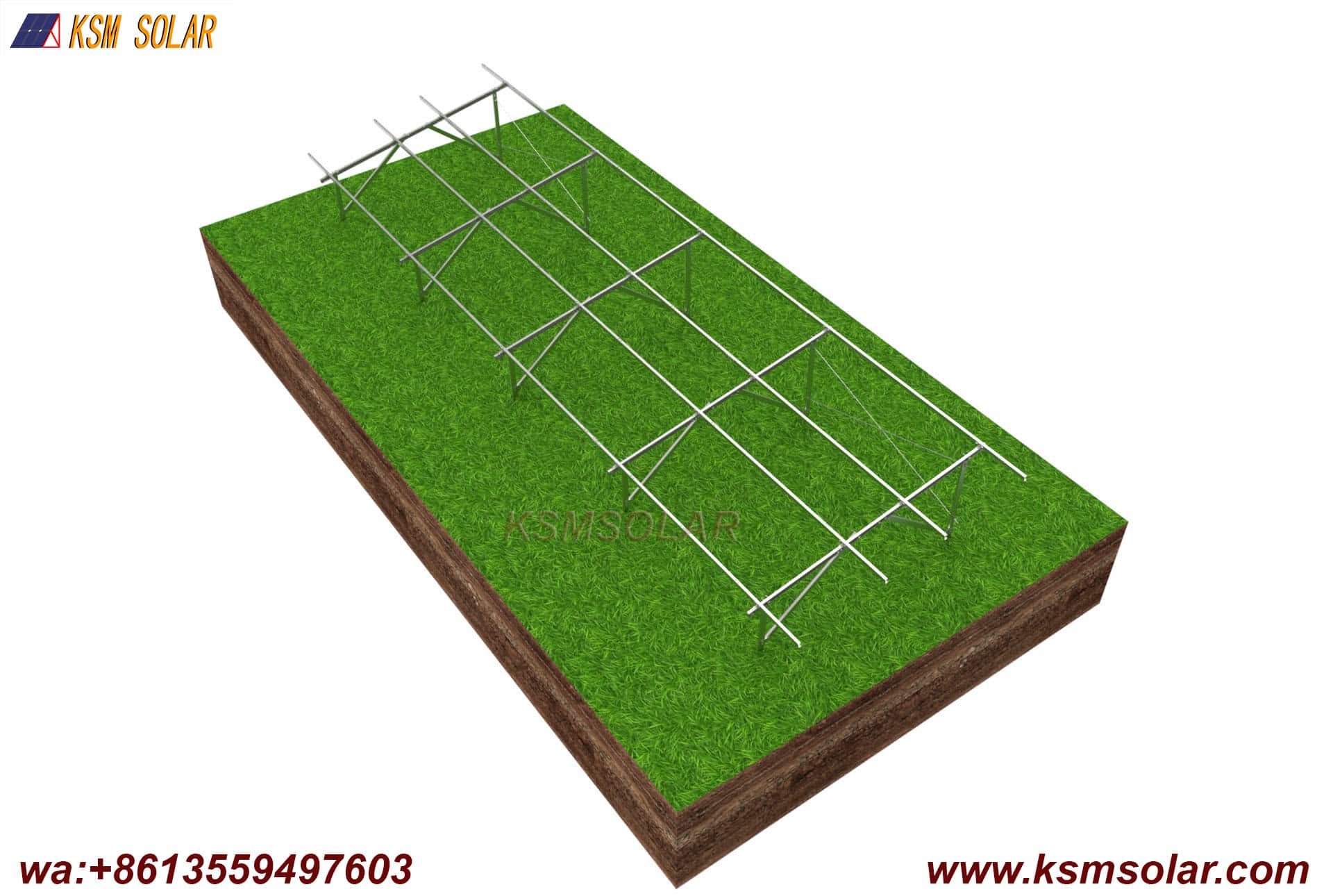 ZAM Pile Foundation Solar Mount System