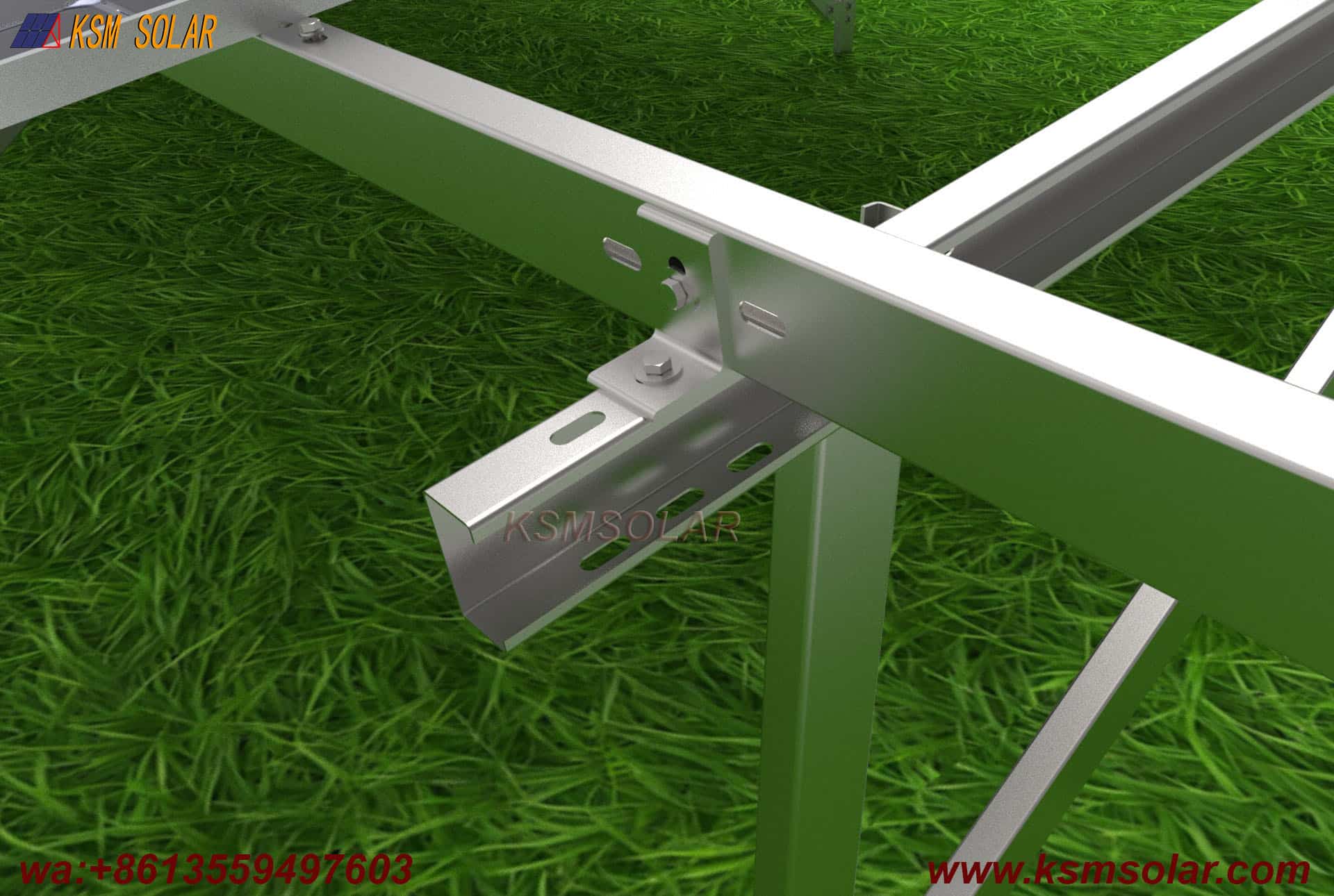 ZAM Pile Foundation Solar Mount System