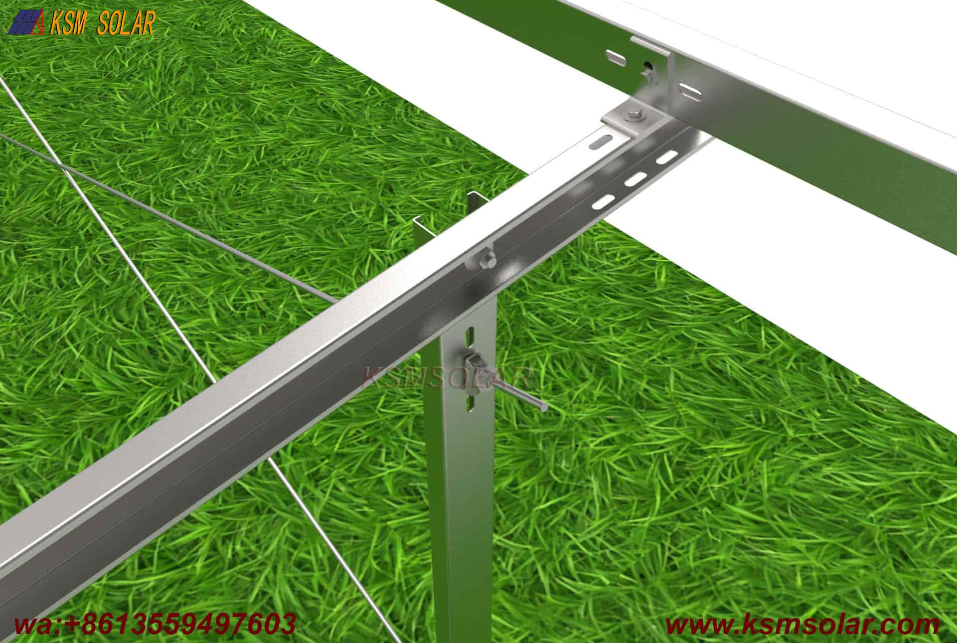 ZAM With Screw Pile Solar Mount System