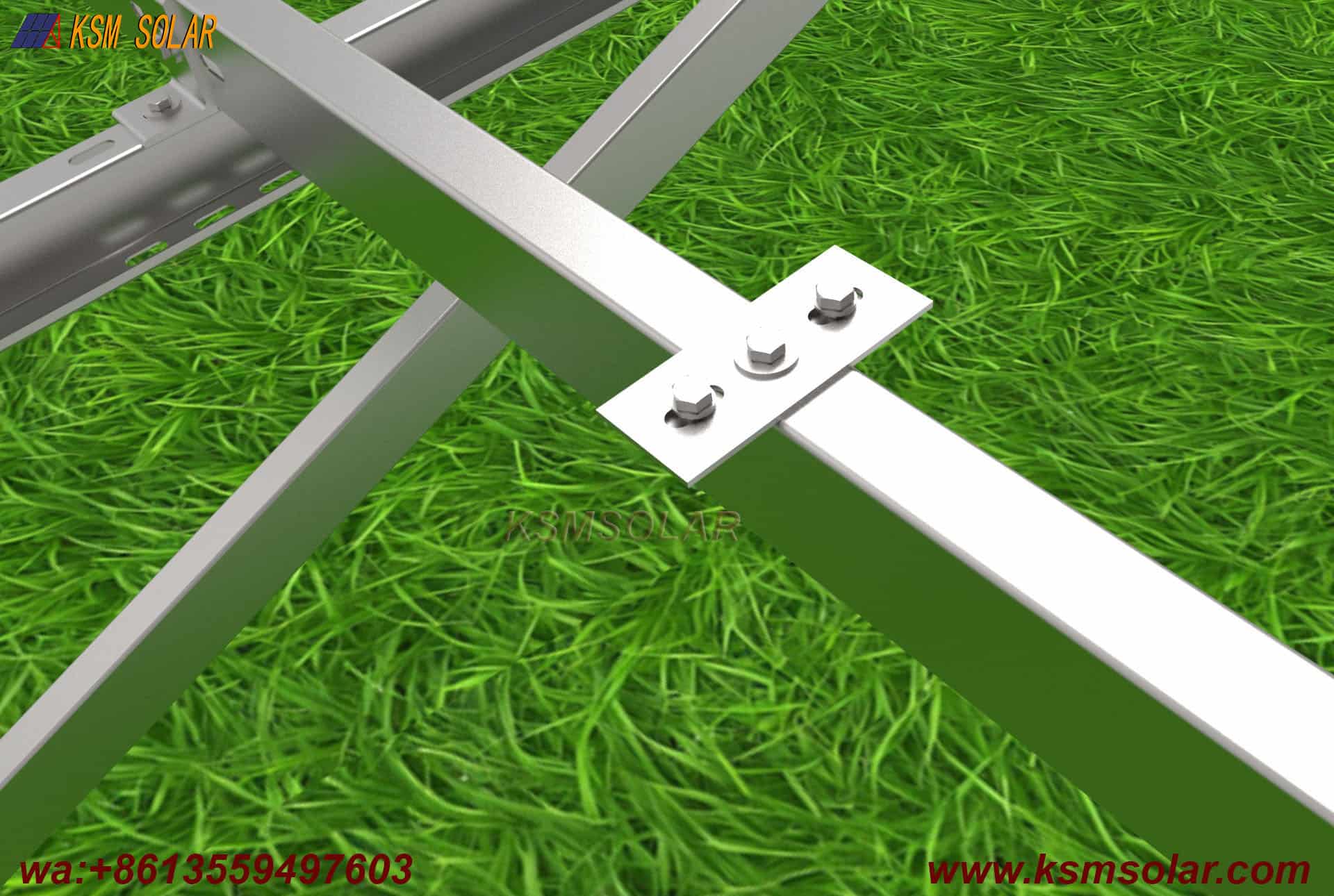 ZAM With Screw Pile Solar Mount System