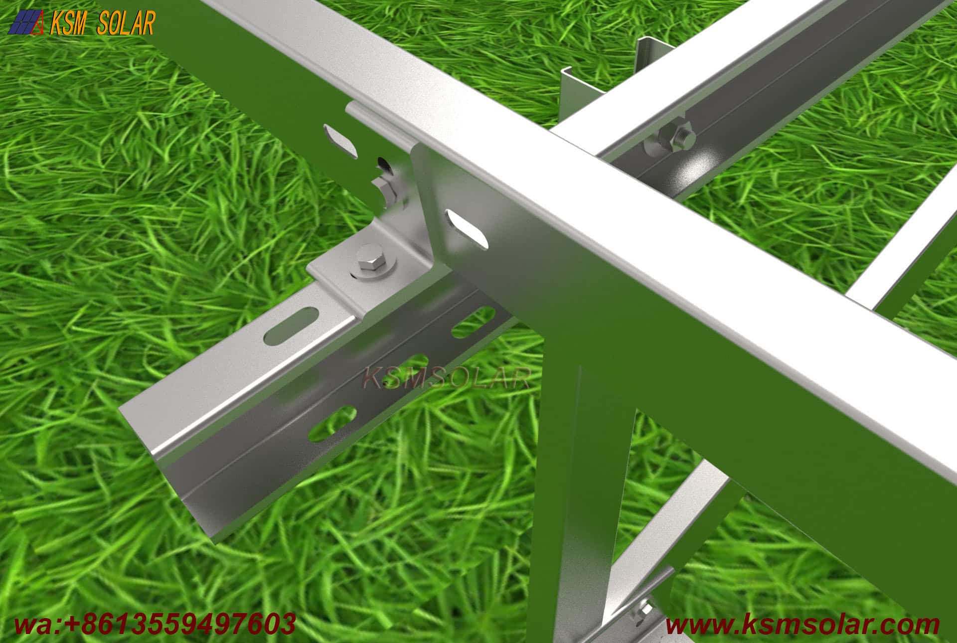 ZAM With Screw Pile Solar Mount System
