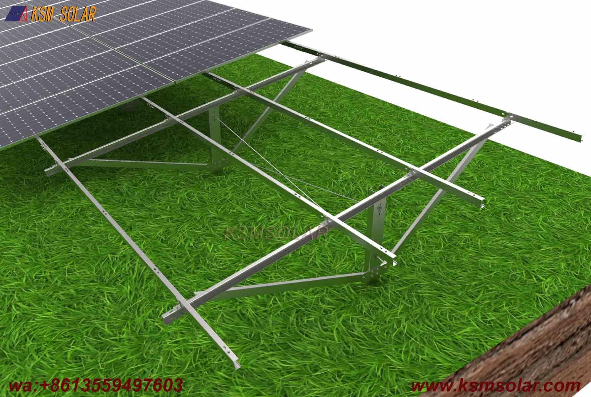 ZAM Coating Single-Column Solar Mount System