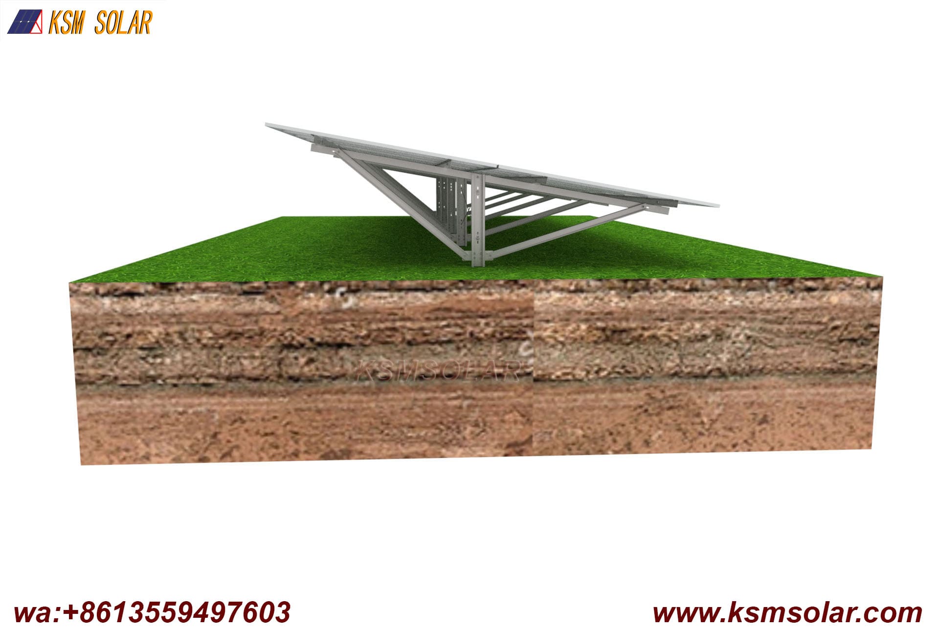 ZAM Coating Single-Column Solar Mount System