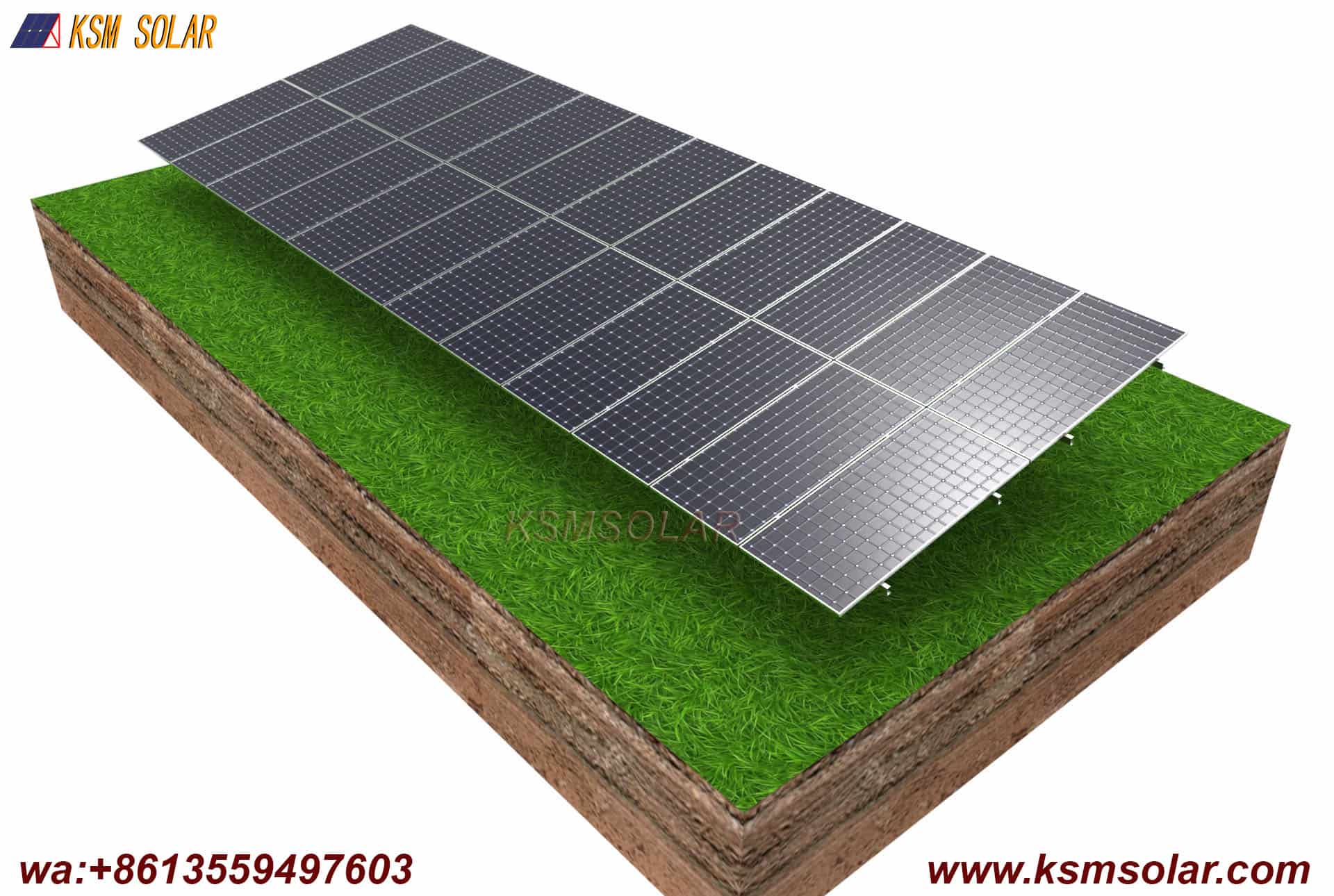 ZAM Coating Single-Column Solar Mount System