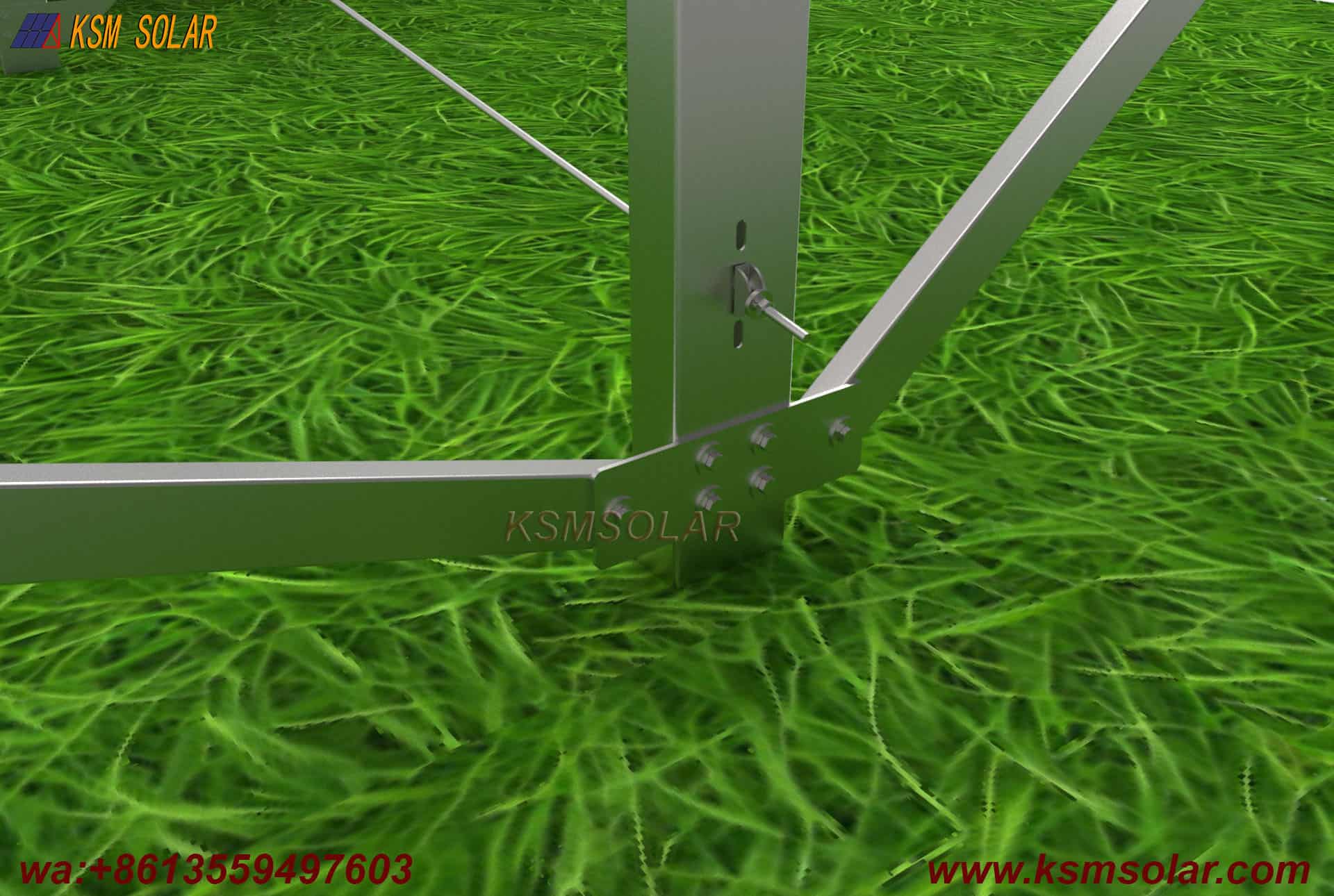 ZAM Coating Single-Column Solar Mount System