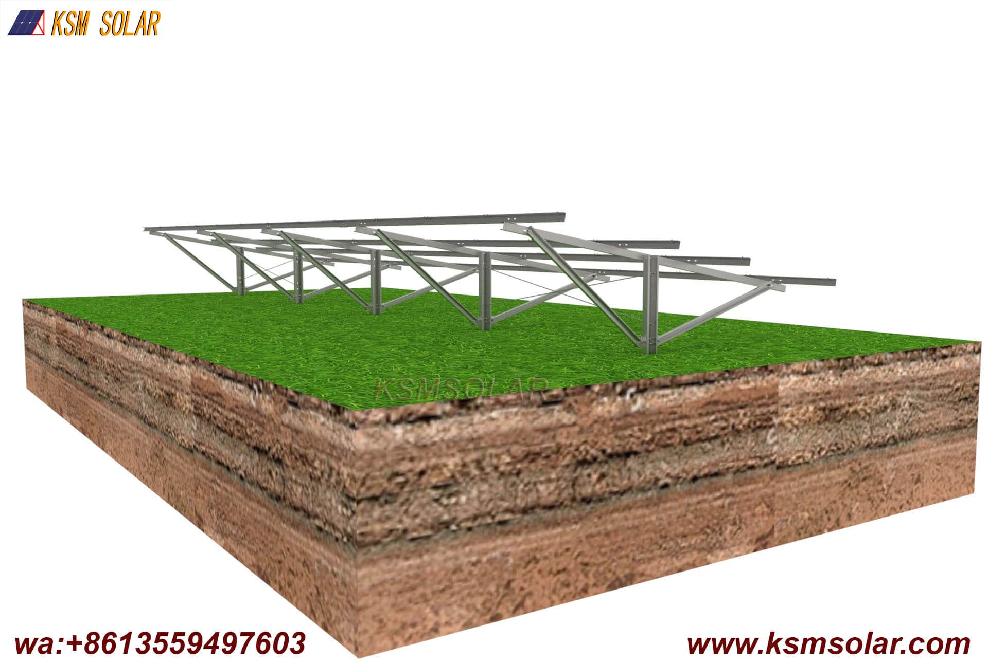 ZAM Coating Single-Column Solar Mount System