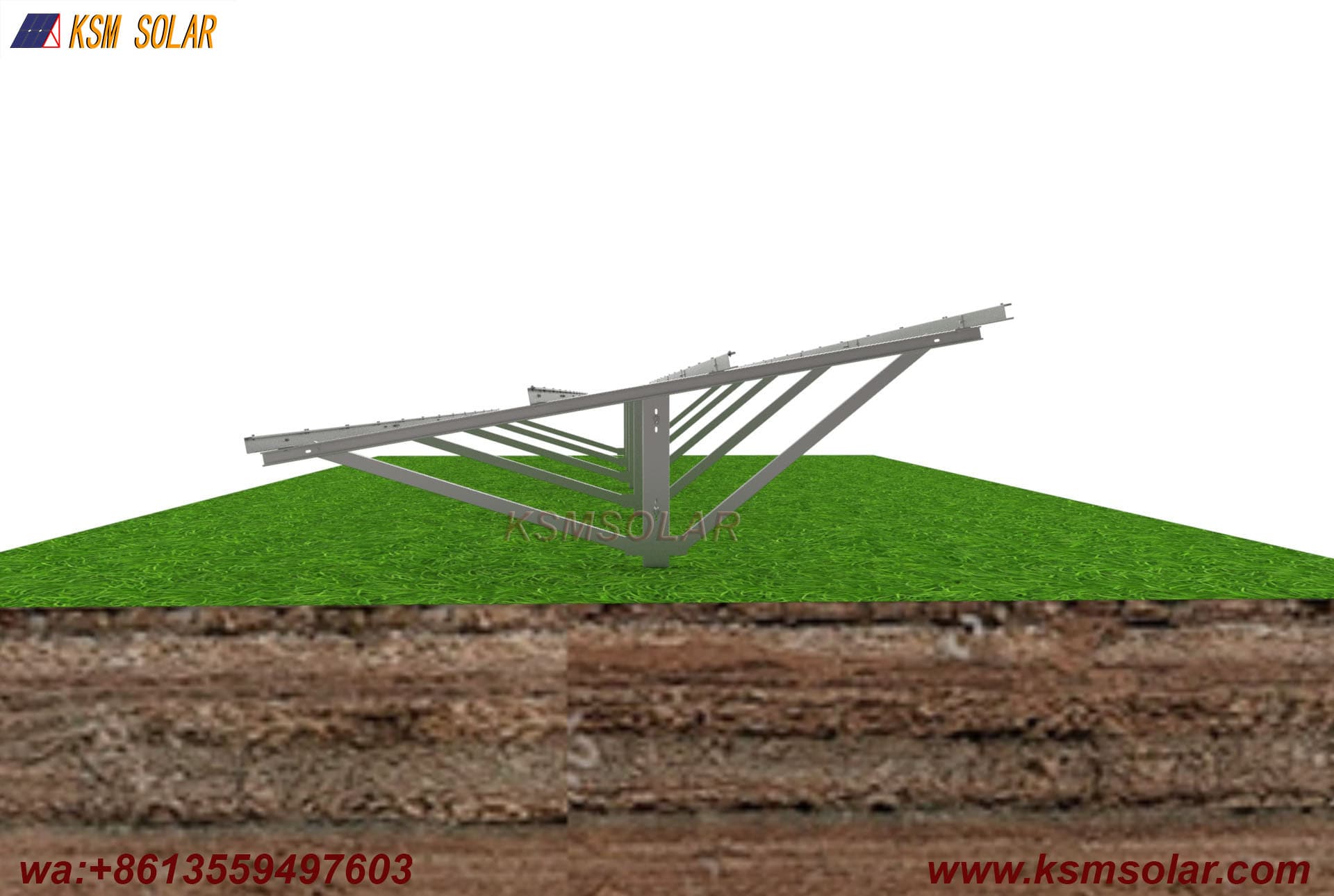 ZAM Coating Single-Column Solar Mount System