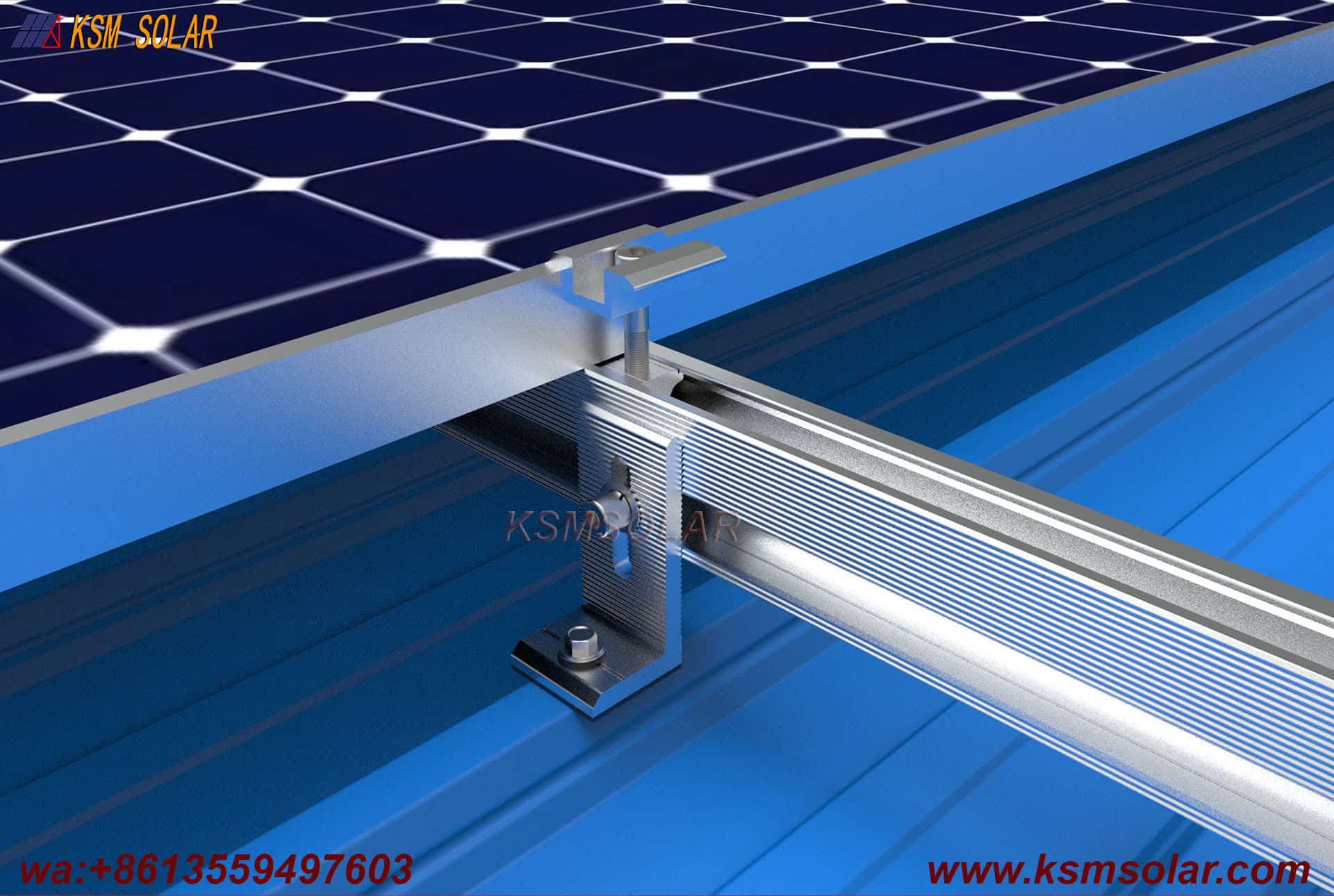 Metal Roof Solar Mounting L Feet Kit With EPDM