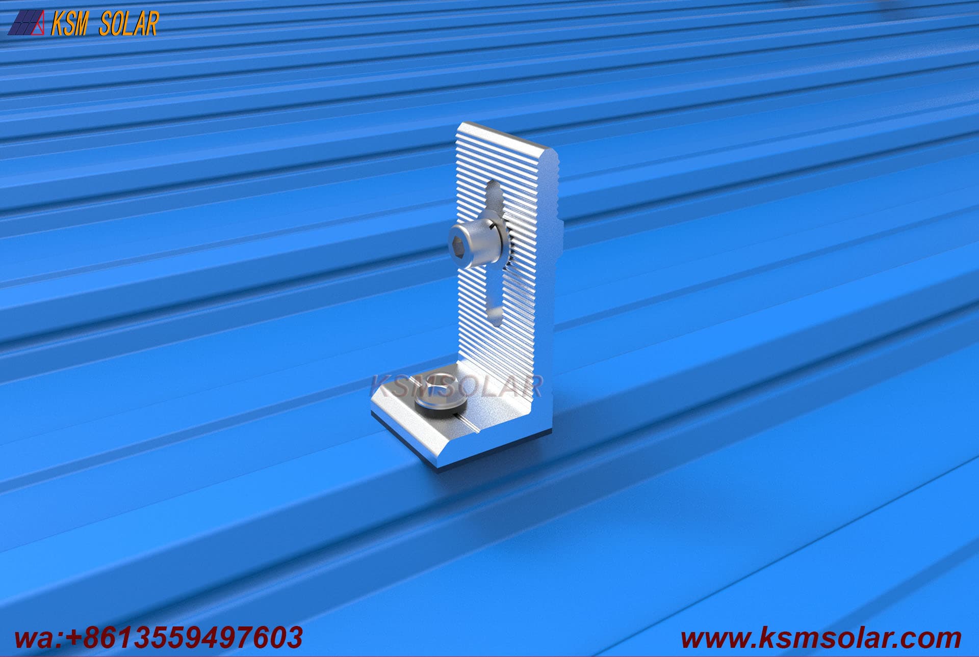 Metal Roof Solar Mounting L Feet Kit With EPDM
