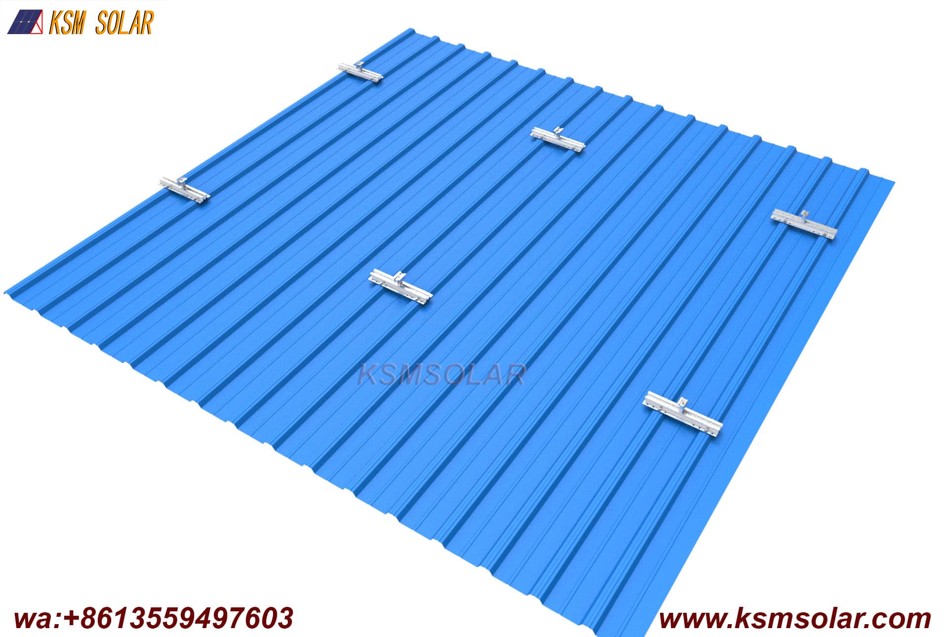 Mini Rail Solar Mounting System for Metal Roofs