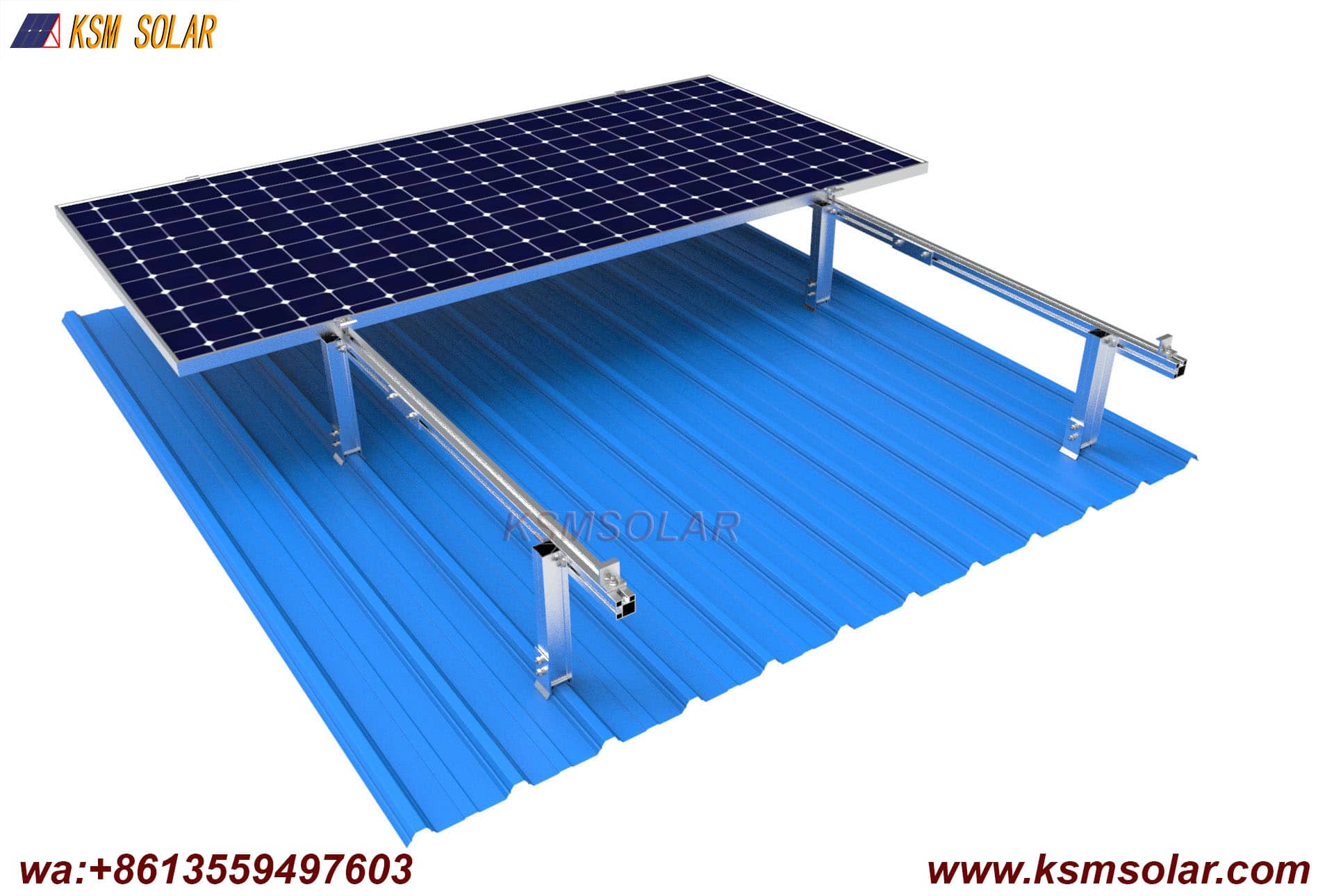Solar Mounting System for Metal Roofs