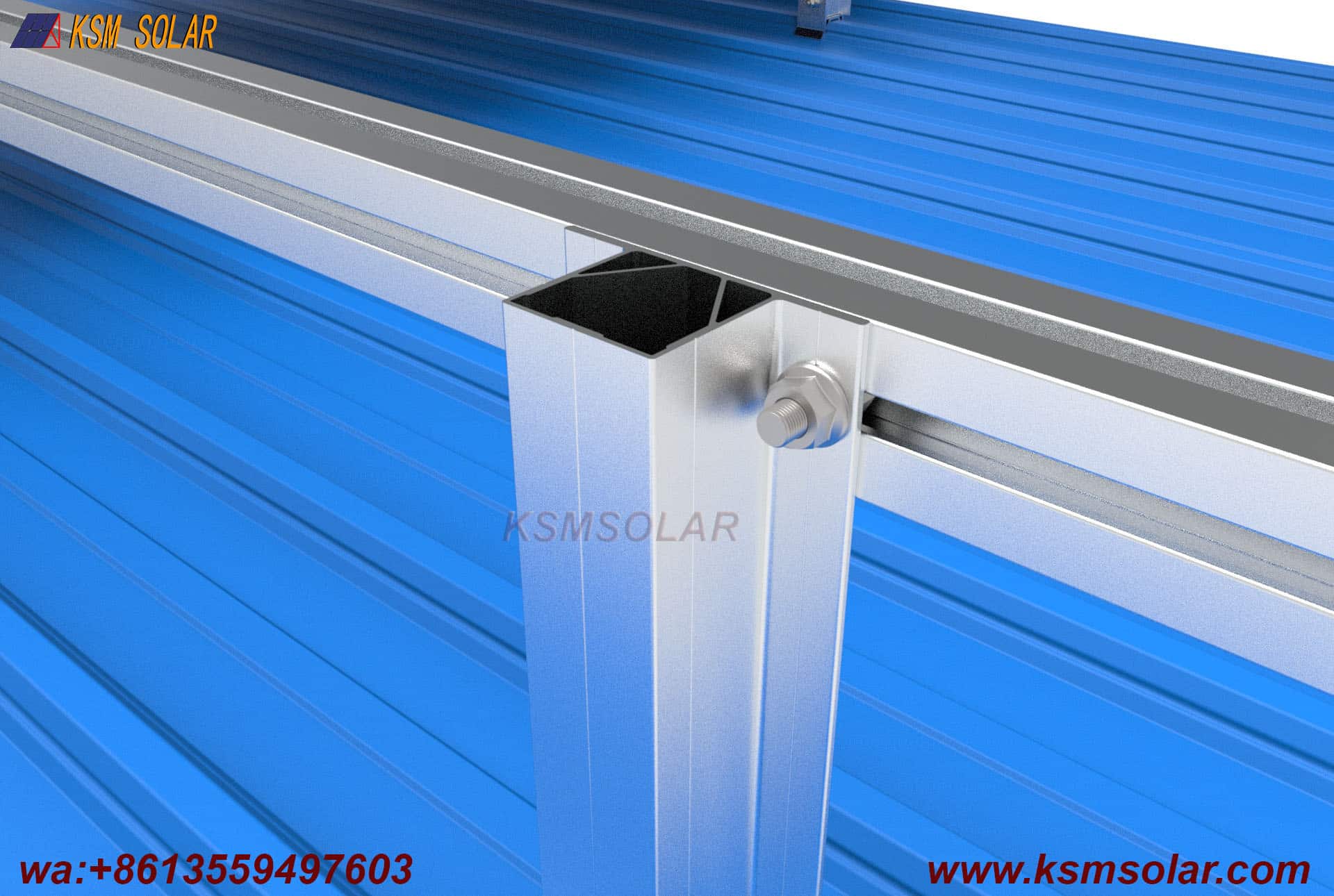 Solar Mounting System for Metal Roofs