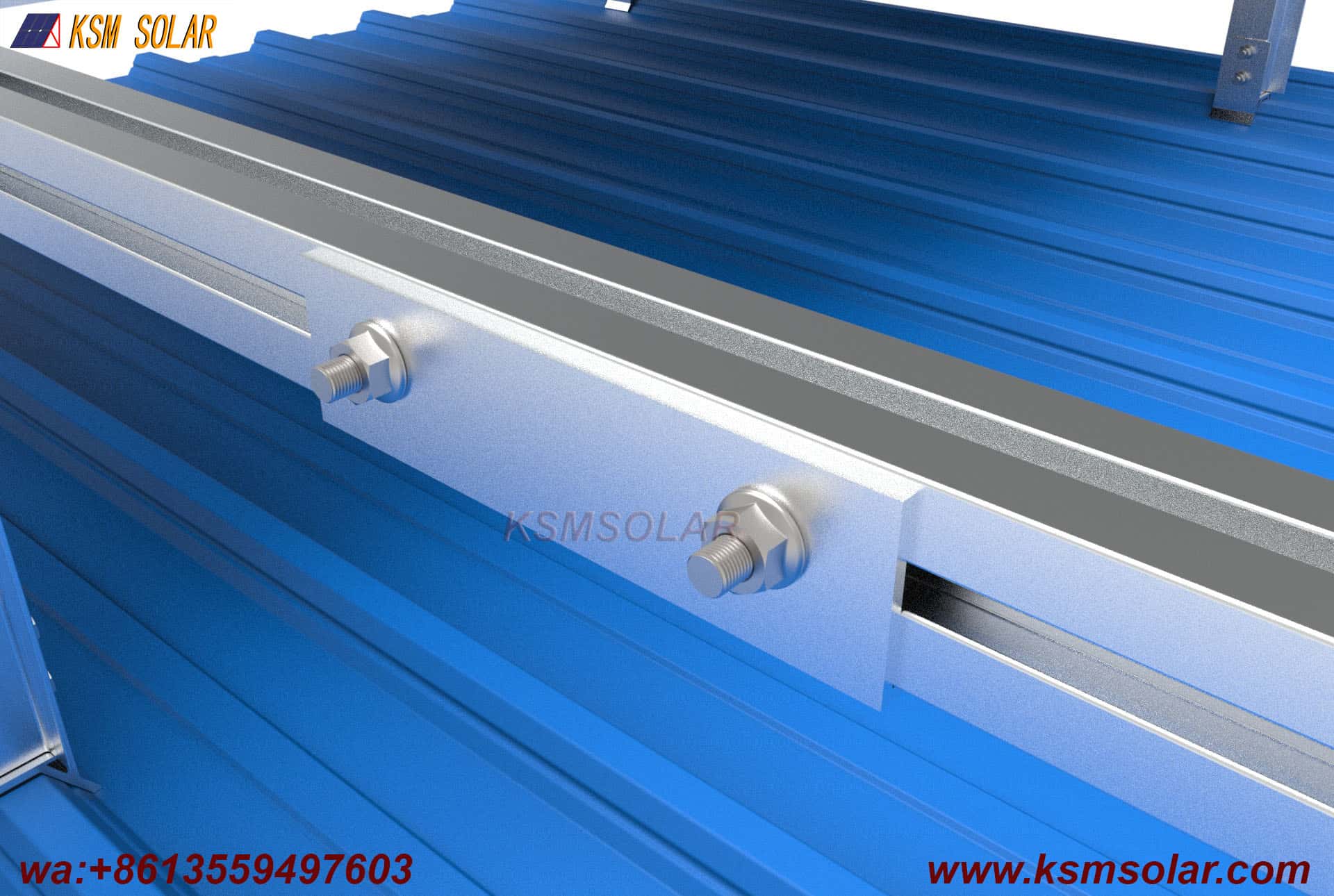 Solar Mounting System for Metal Roofs
