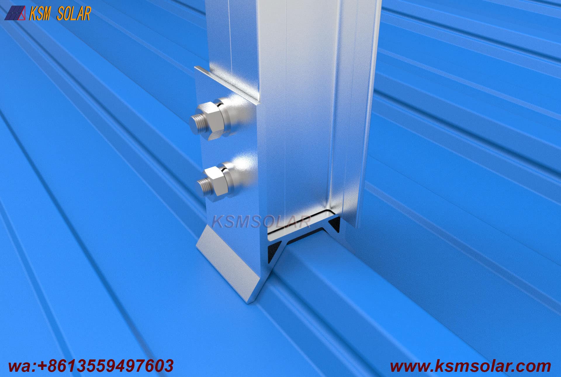 Solar Mounting System for Metal Roofs