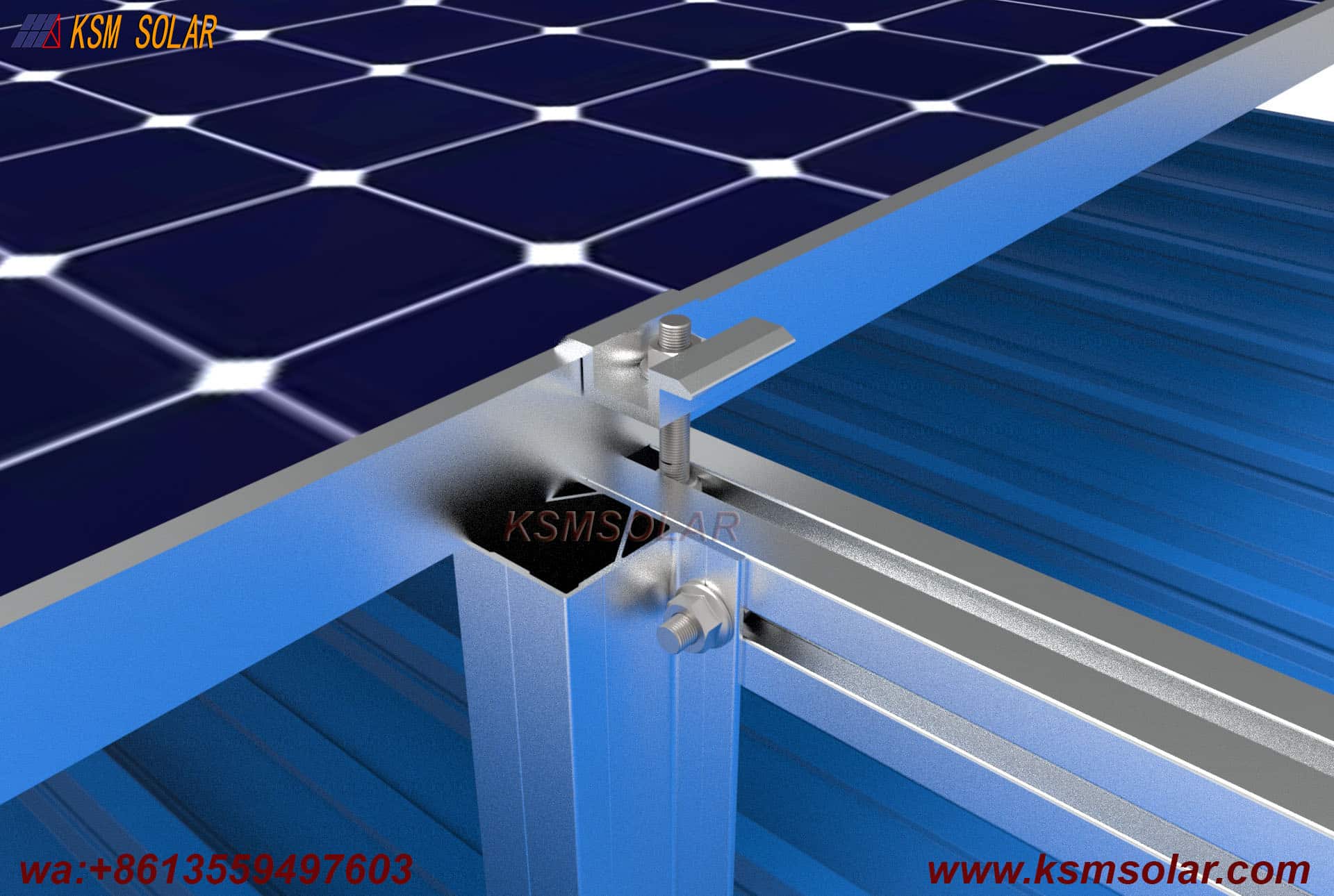 Solar Mounting System for Metal Roofs