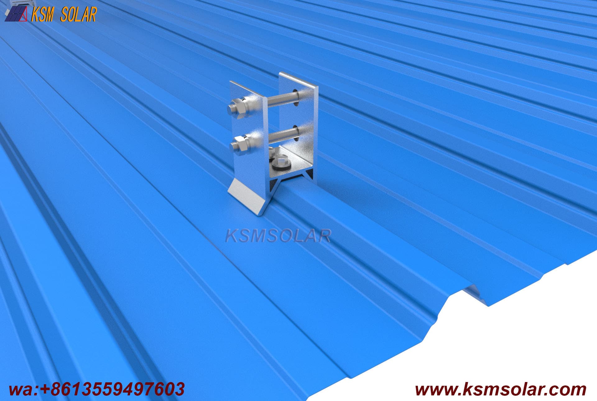 Solar Mounting System for Metal Roofs