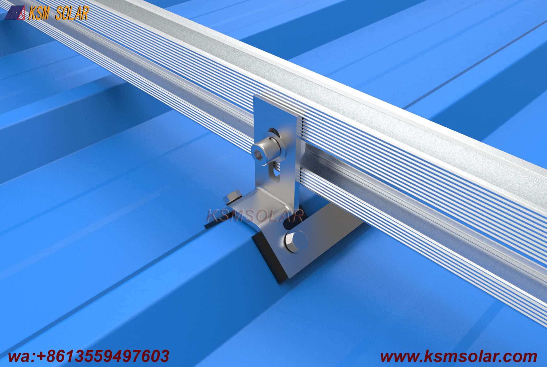 Stainless Steel Trapezoidal Metal Roof Clamp
