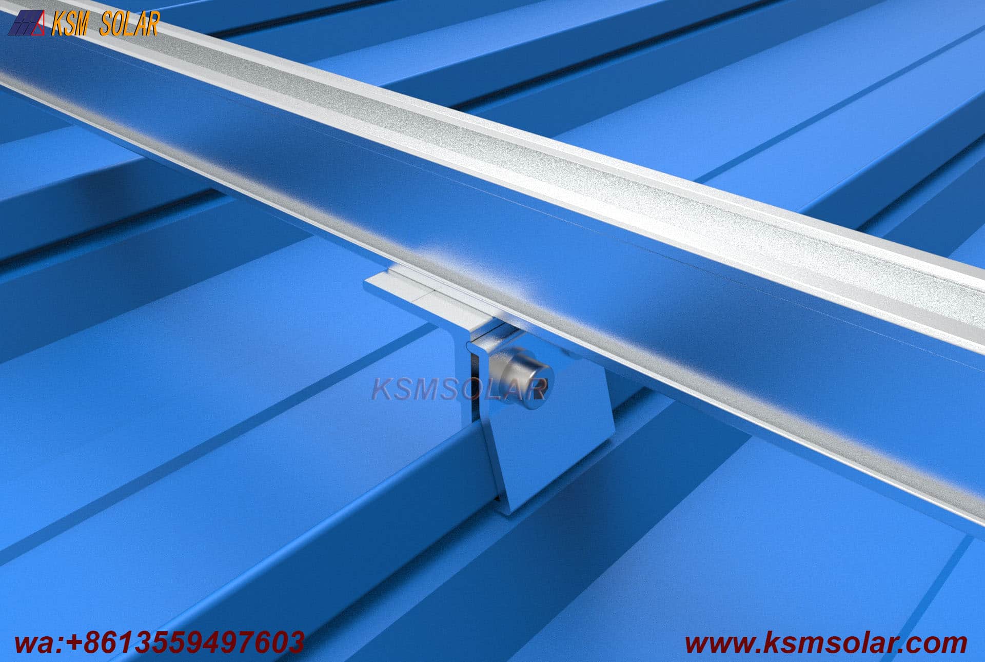 Efficient Metal Roof solar Mounting System