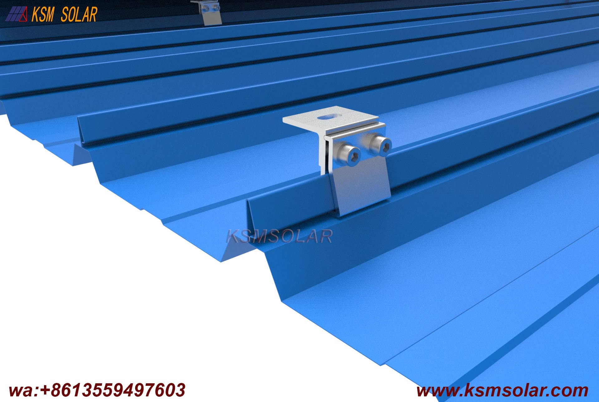 Efficient Metal Roof solar Mounting System