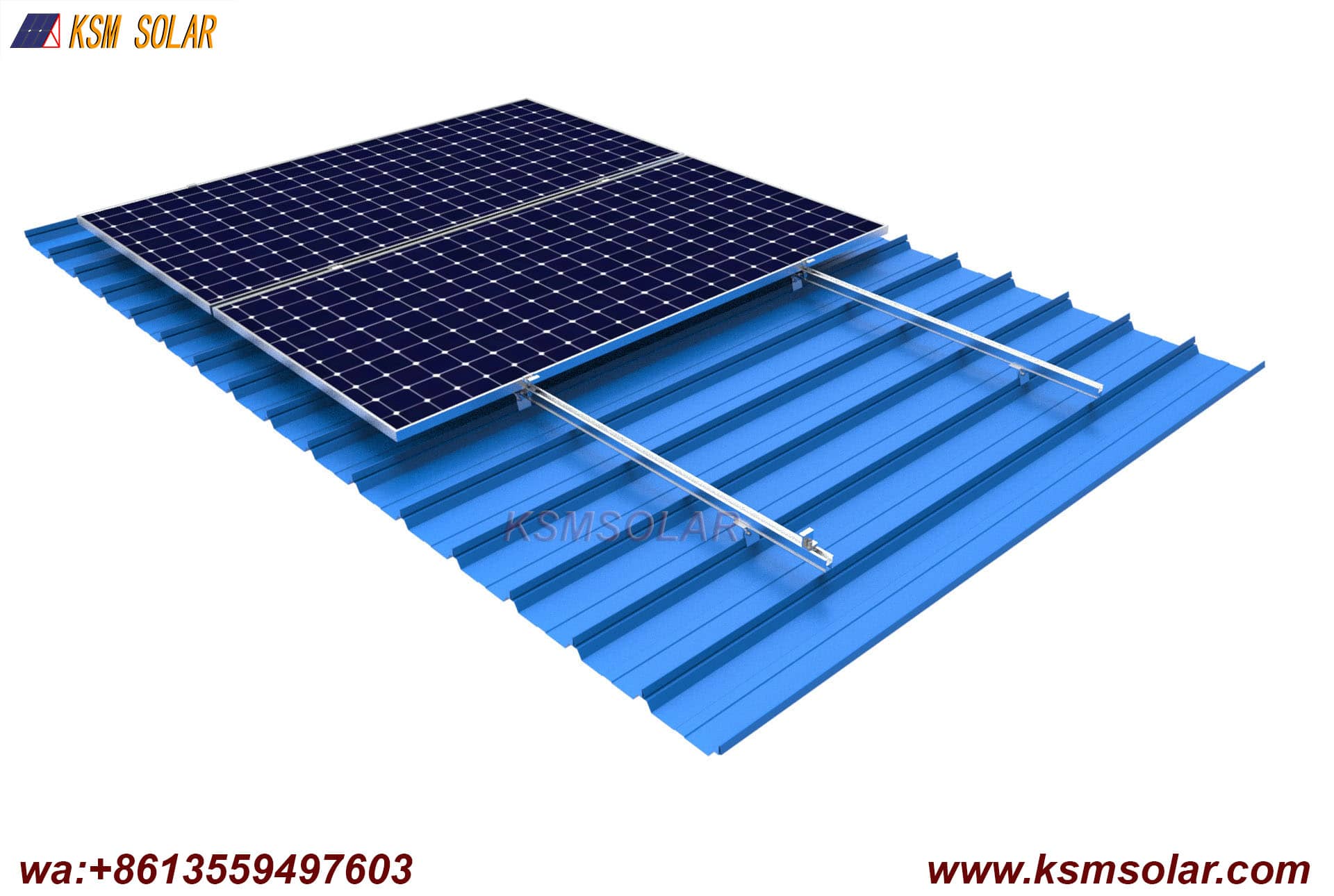 Efficient Metal Roof solar Mounting System