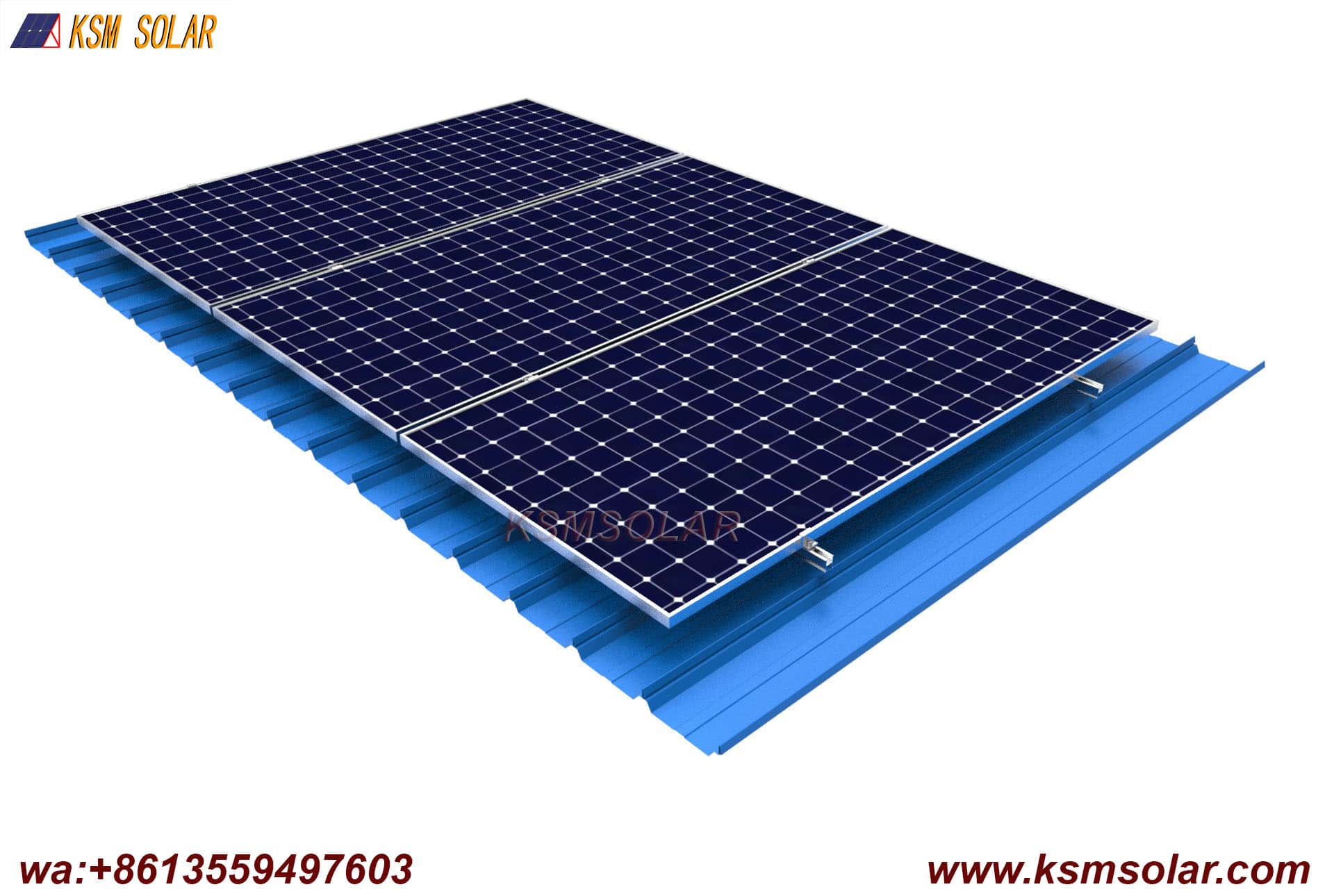 Efficient Metal Roof solar Mounting System
